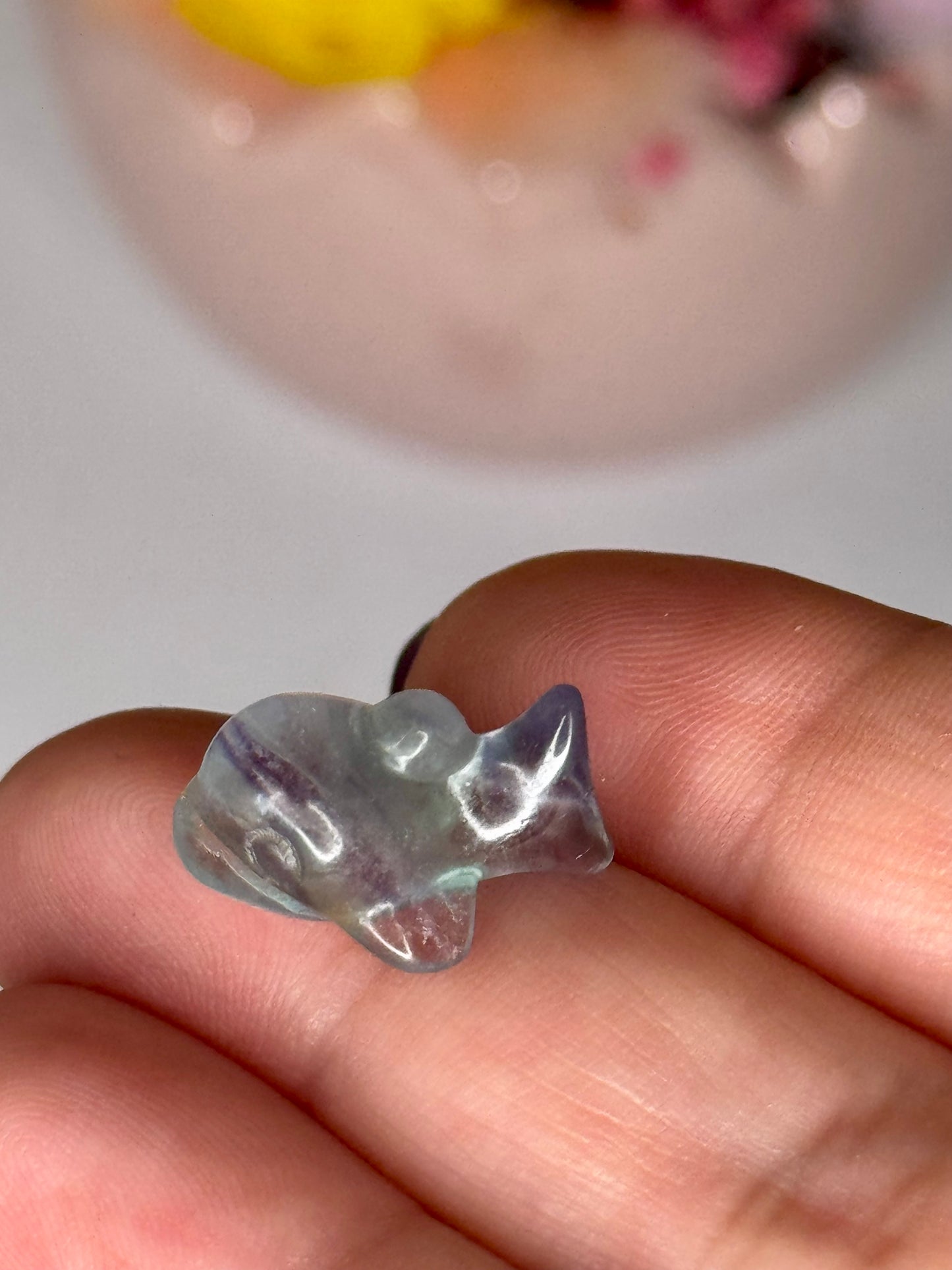 Mini Fluorite Fish #2 (Whale)