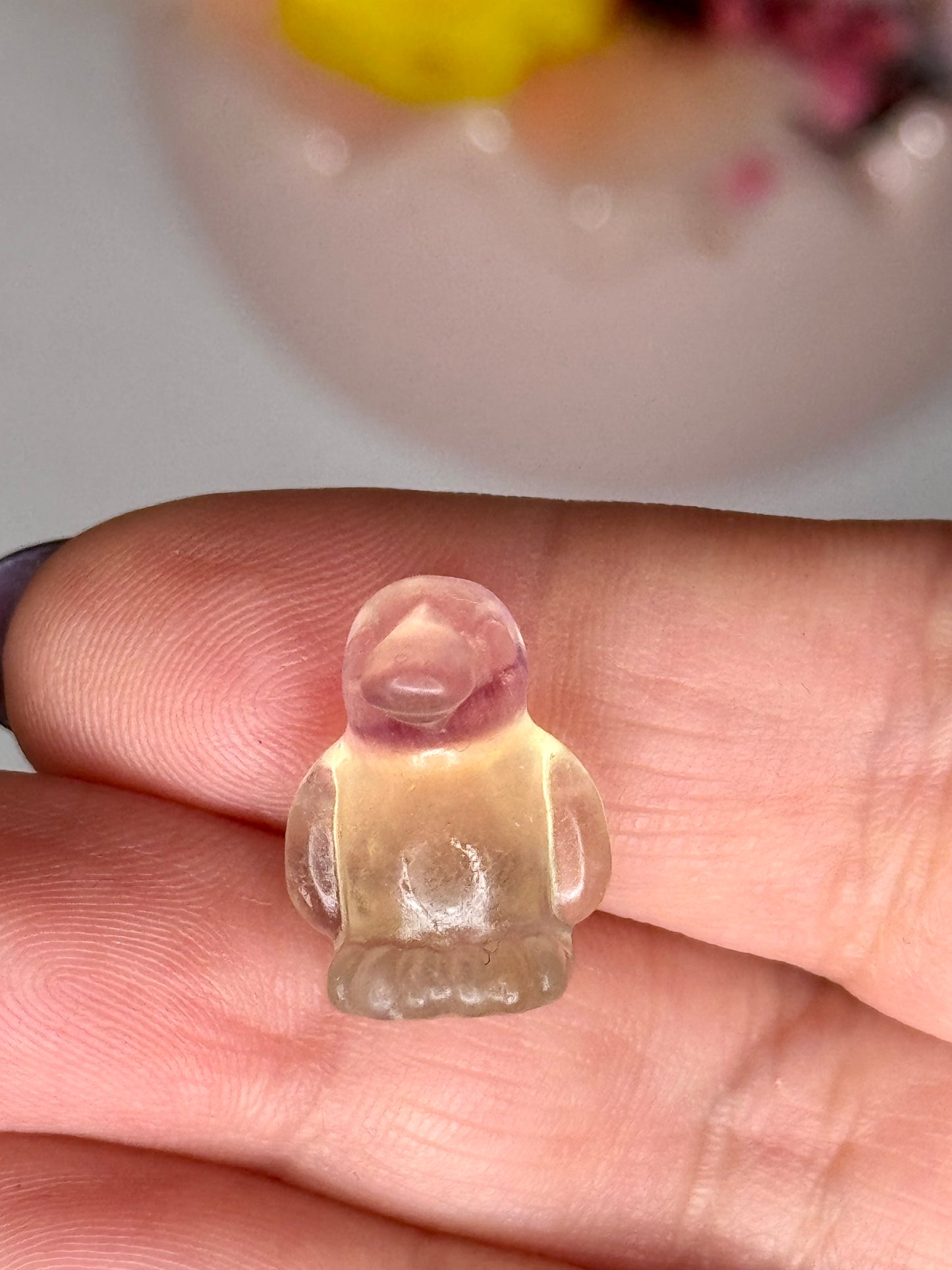 Mini Fluorite Penguin