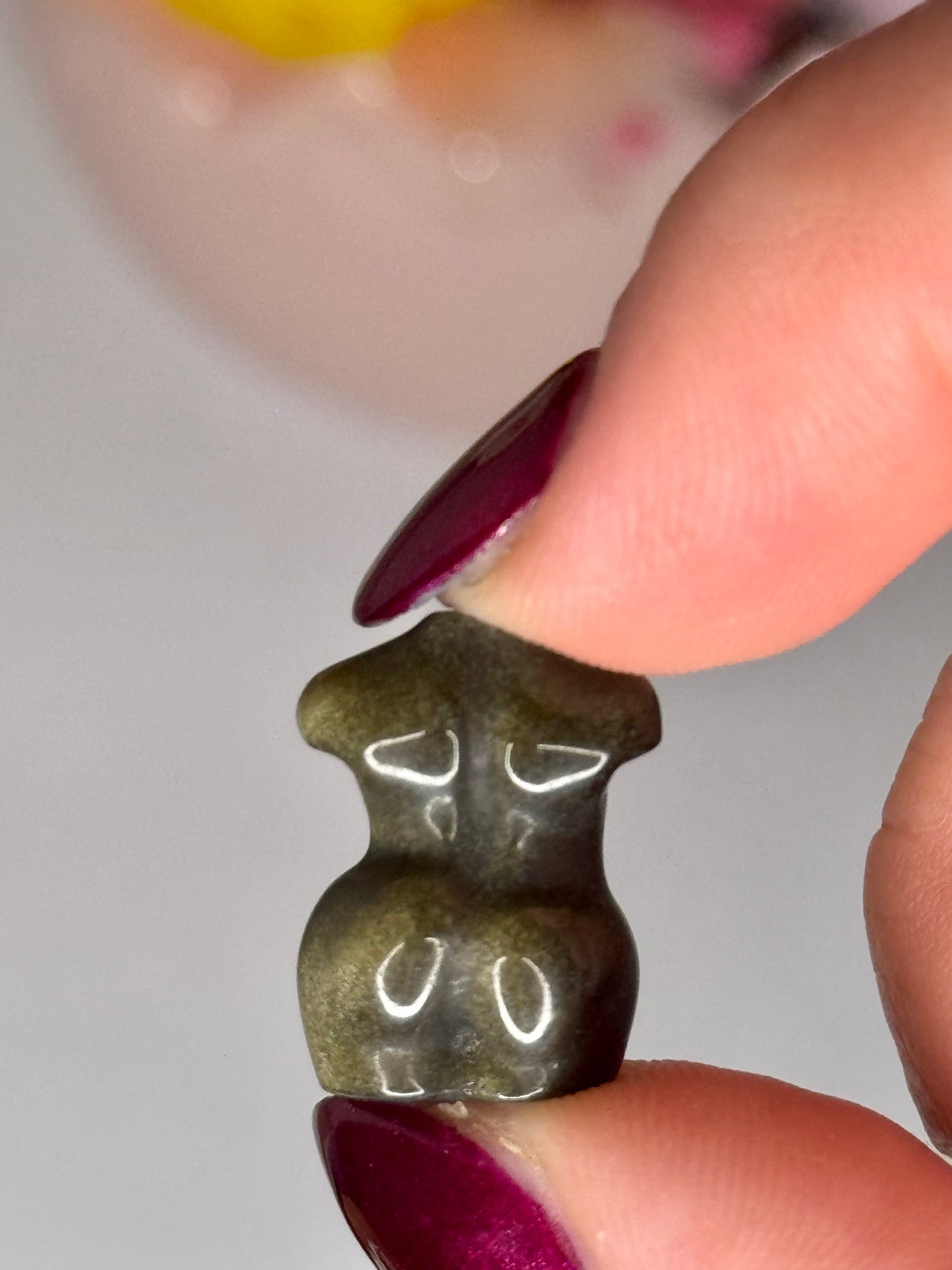 Mini Gold Sheen Obsidian Goddess Body