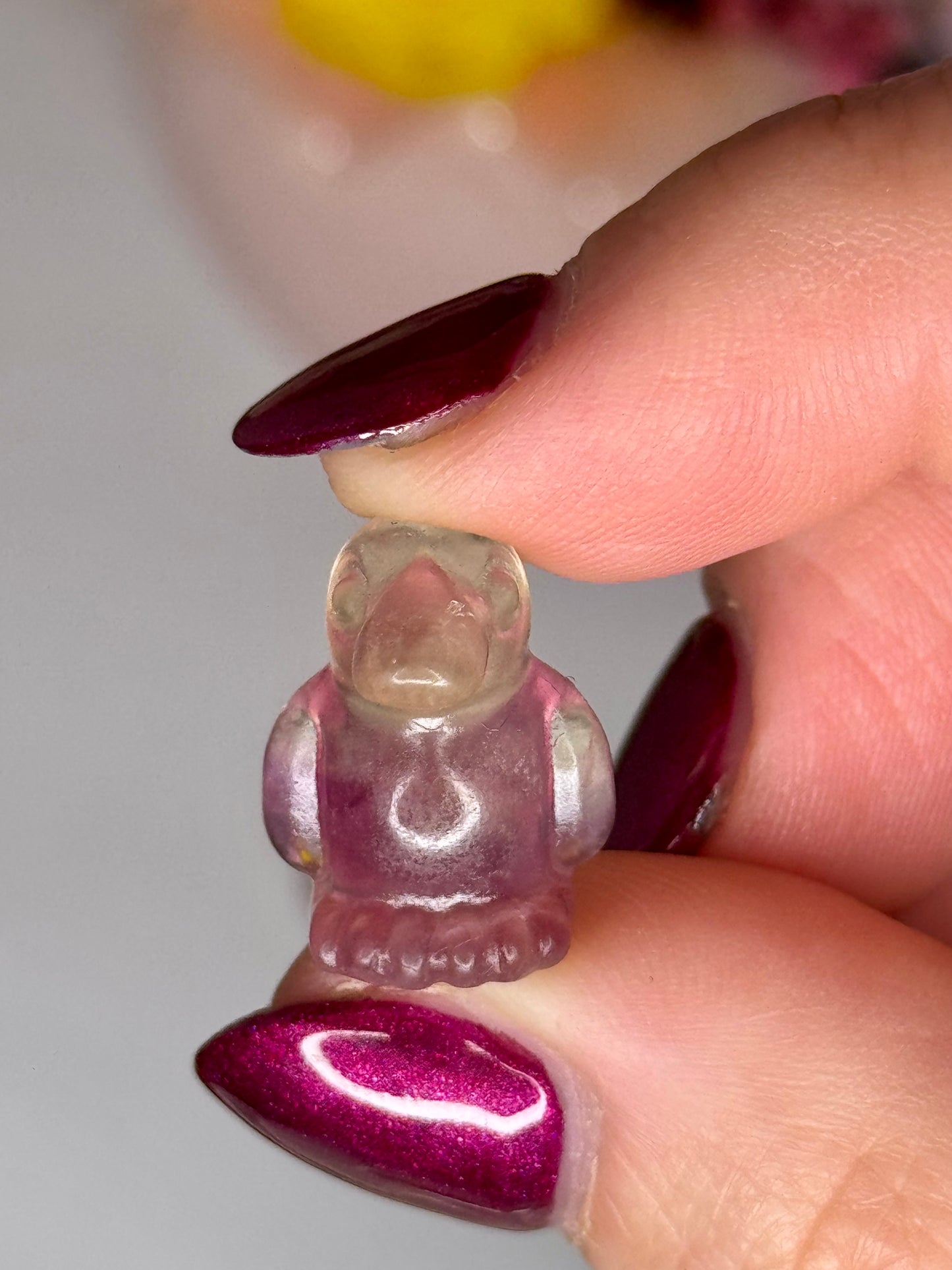 Mini Fluorite Penguin