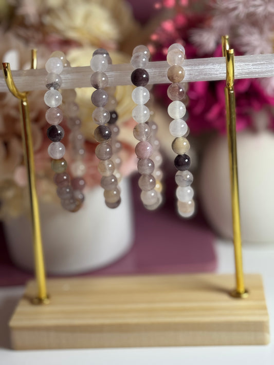 8mm Purple Aventurine Bead Bracelet