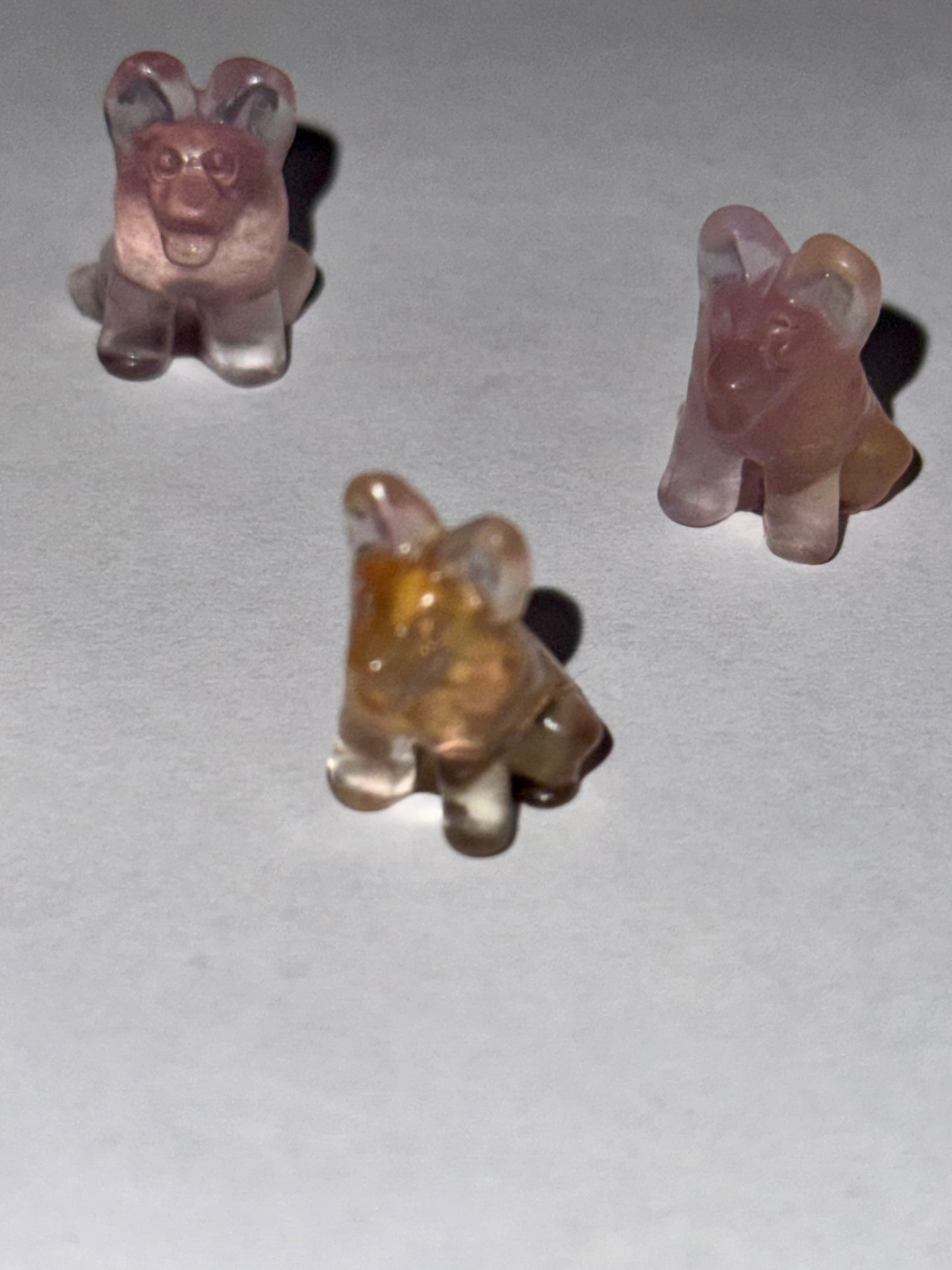 Mini Fluorite Dog #1