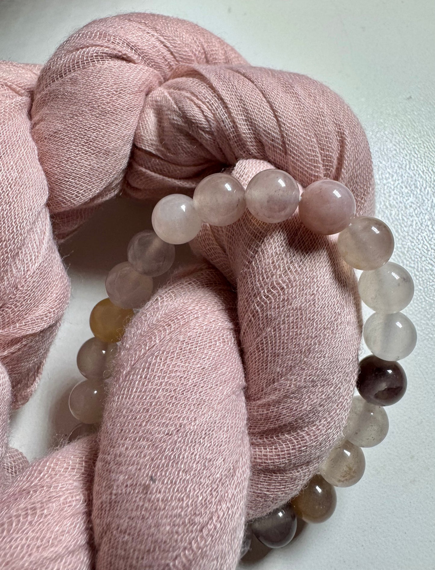 8mm Purple Aventurine Bead Bracelet