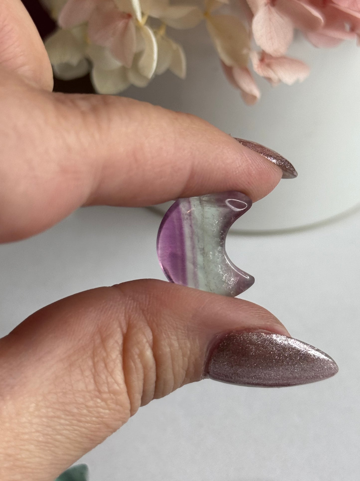 Mini Fluorite Moon