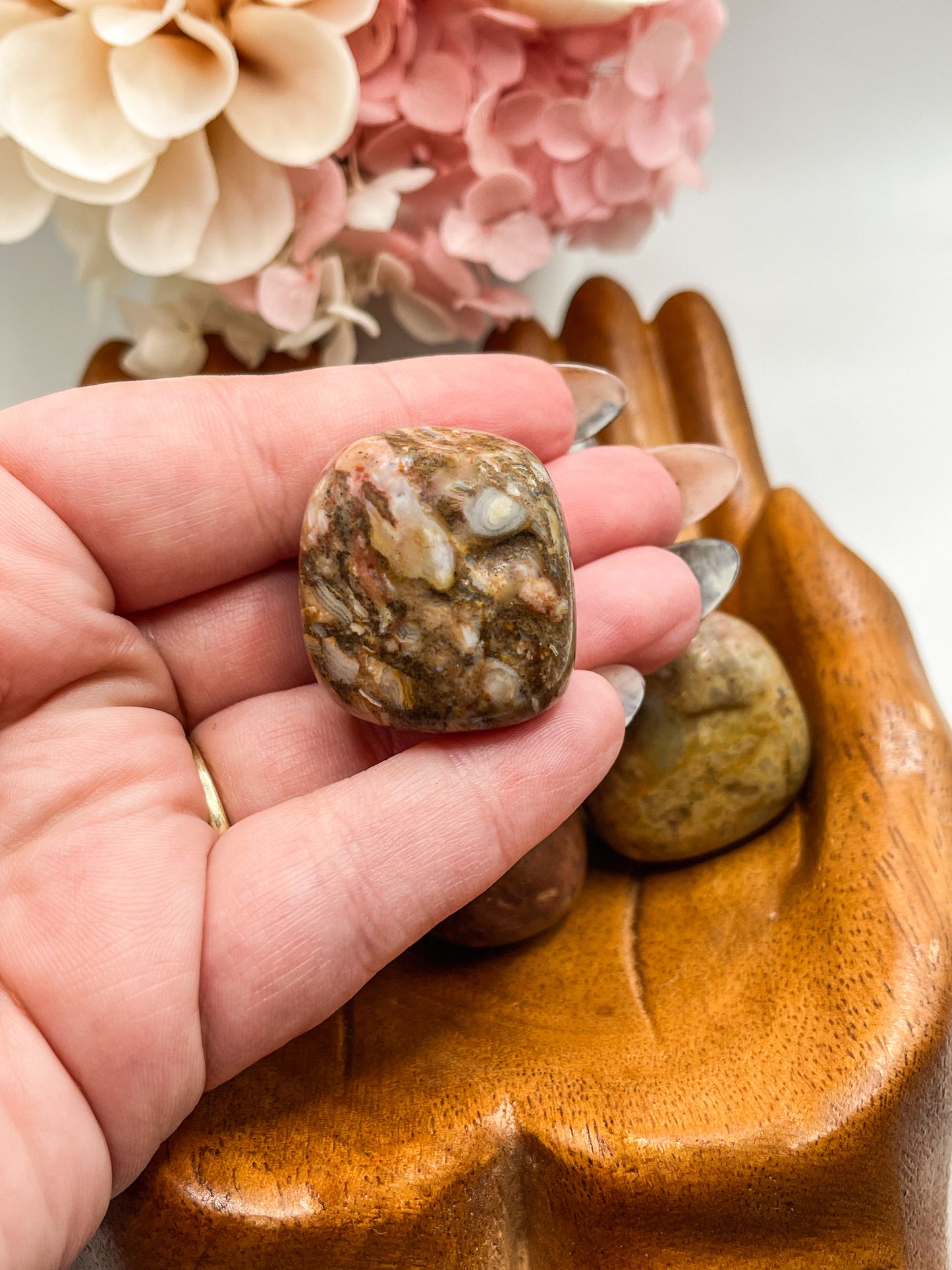 Crazy Lace / Mexican Agate Tumbles