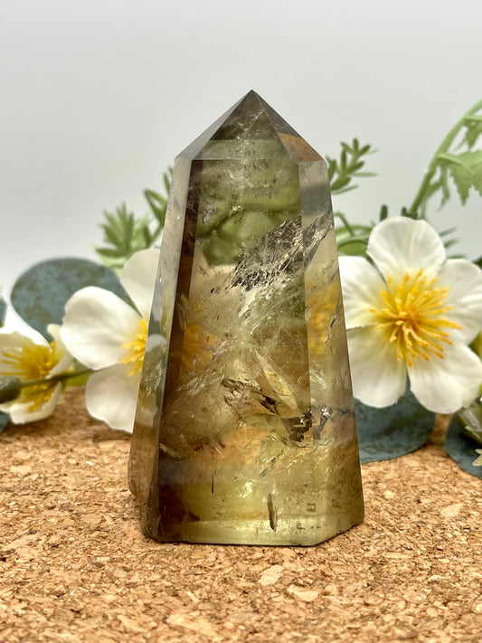 Smokey Citrine Tower