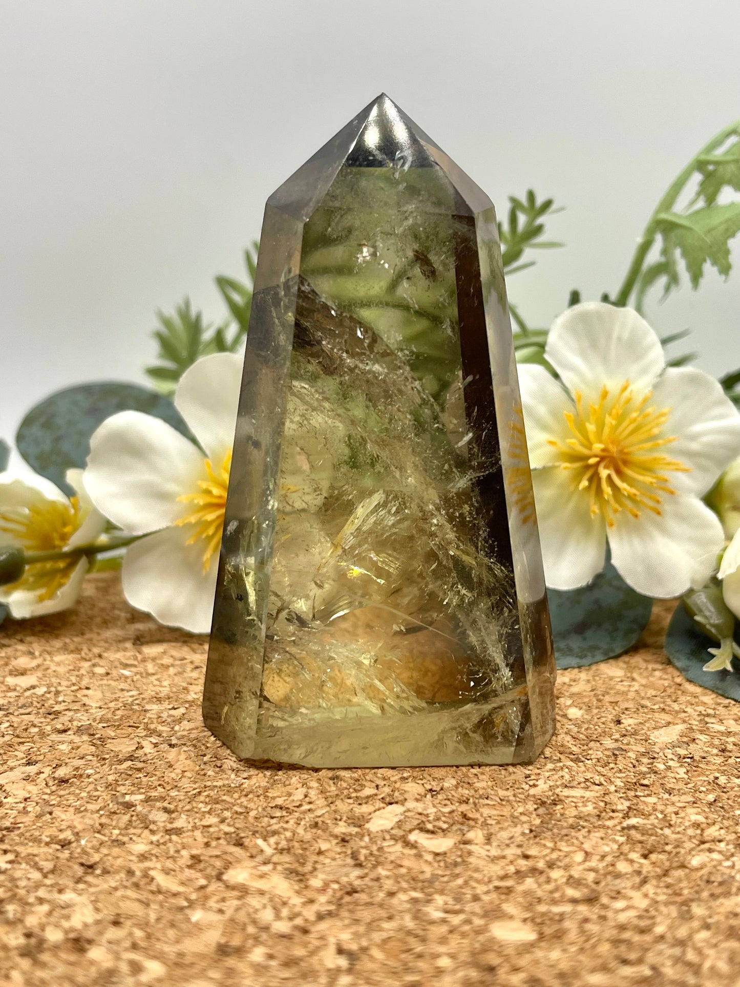 Smokey Citrine Tower