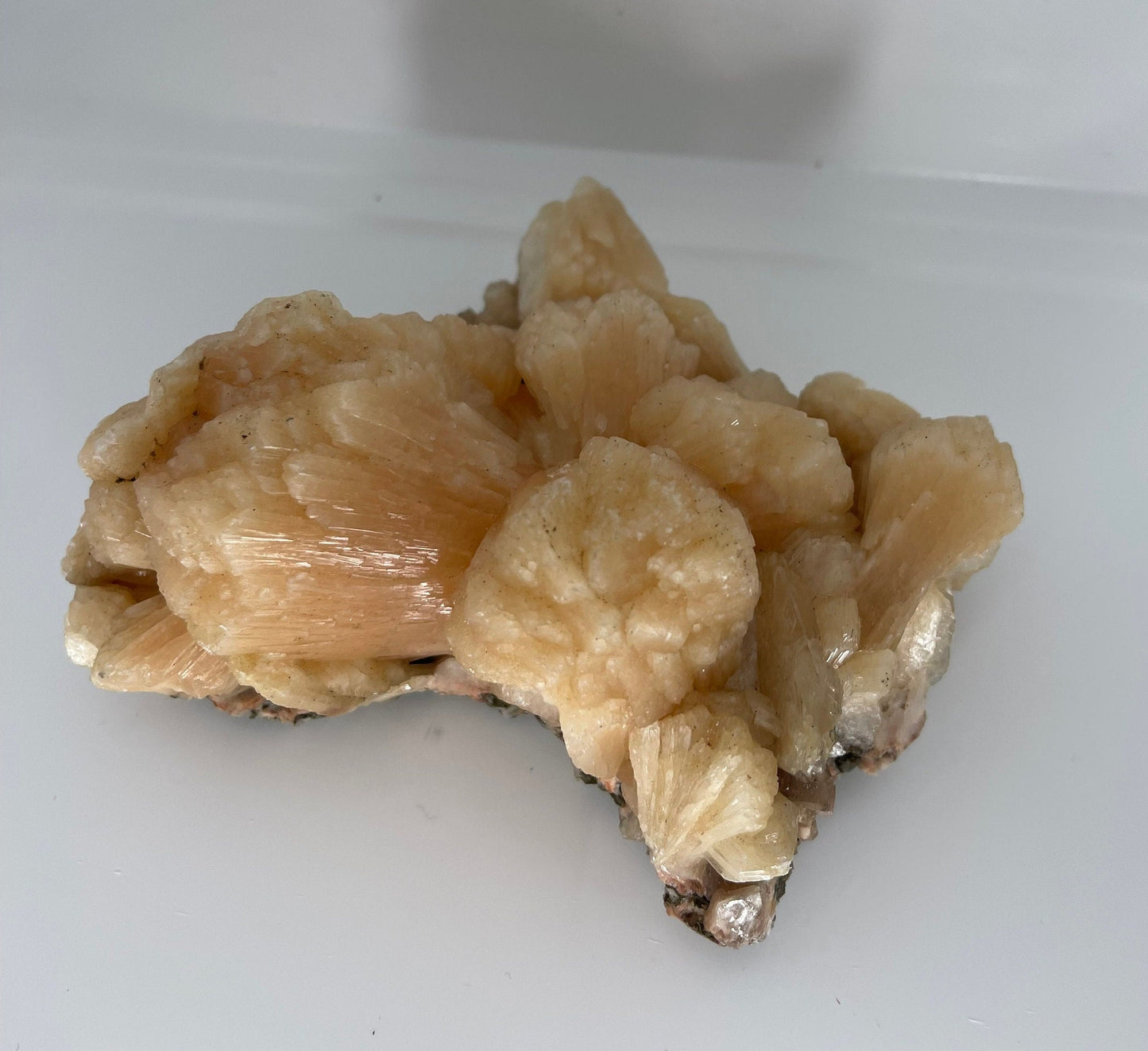 Peach Stilbite Cluster, Natural Specimen - 457g