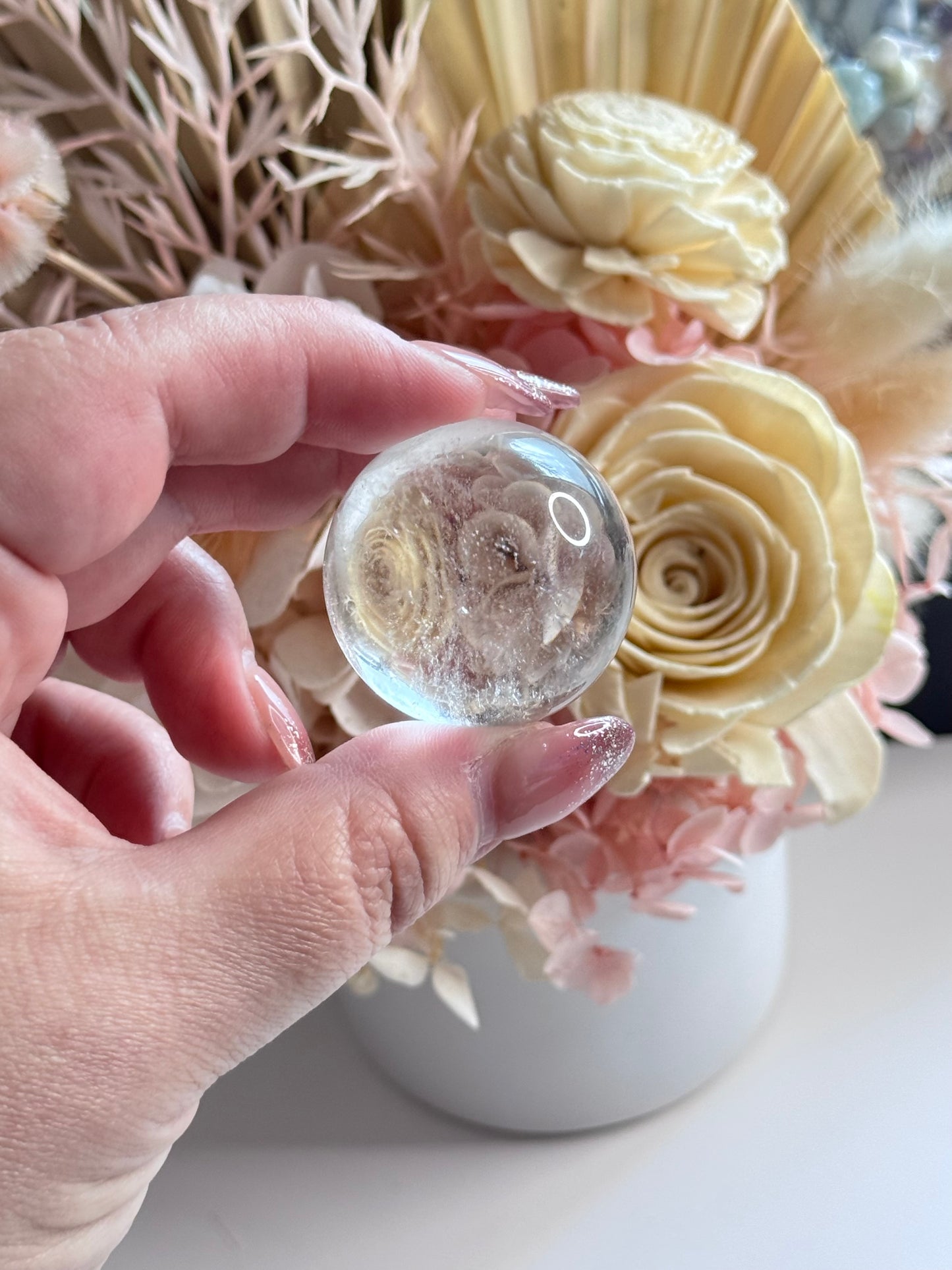 Clear Quartz Sphere