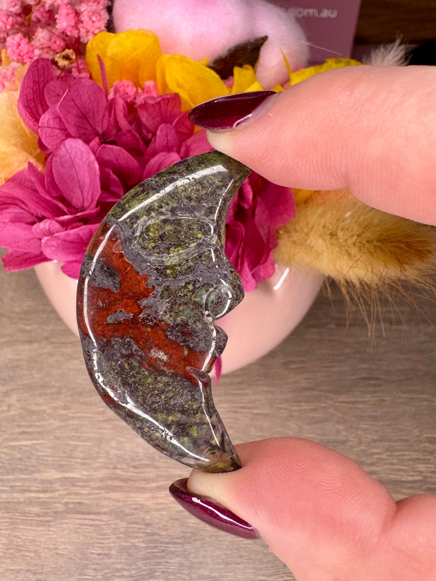 Moon Face Carvings
