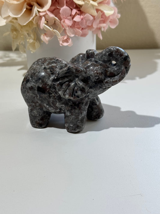 Yooperlite Elephant- chipped ear