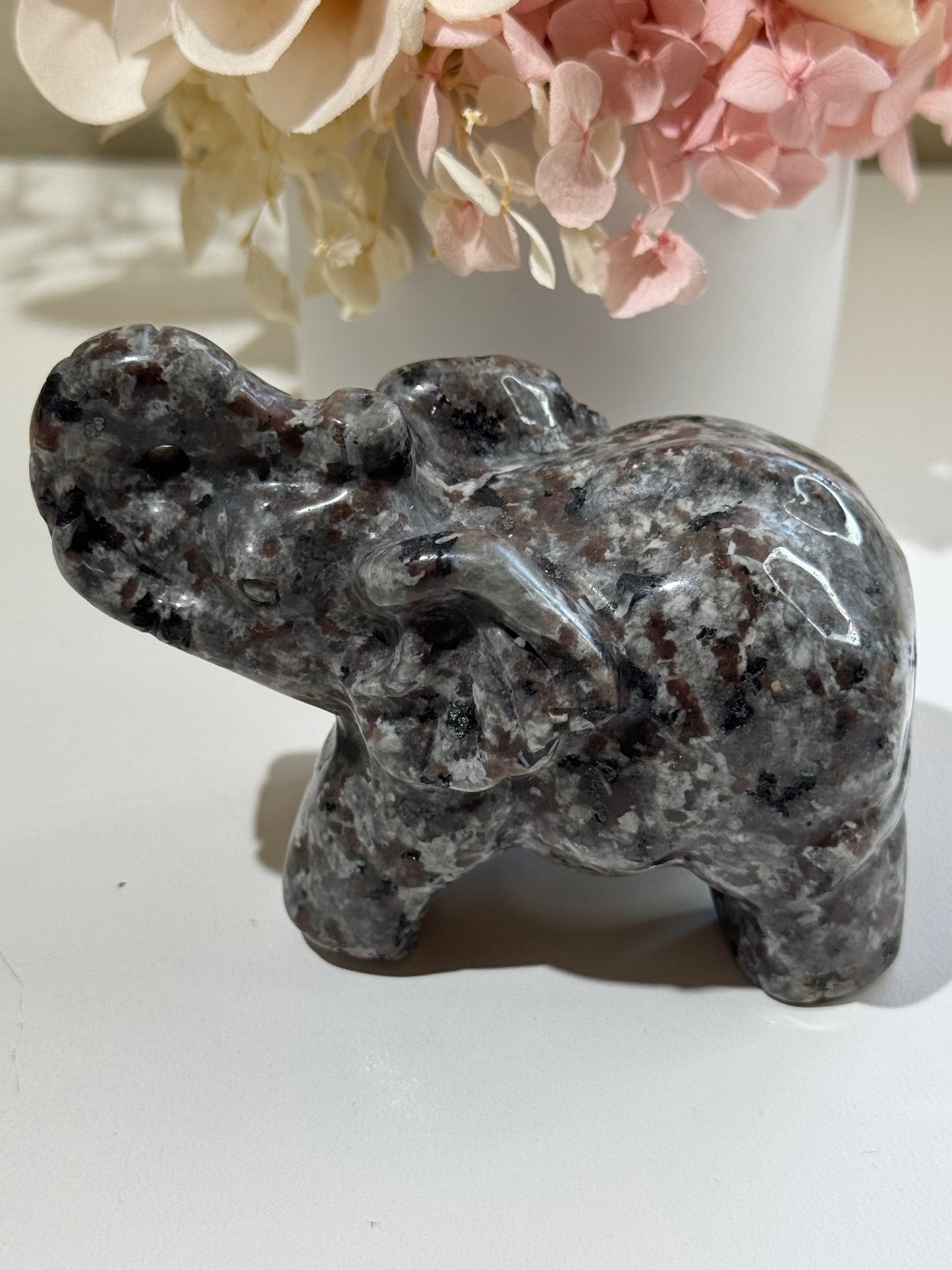 Yooperlite Elephant- chipped ear