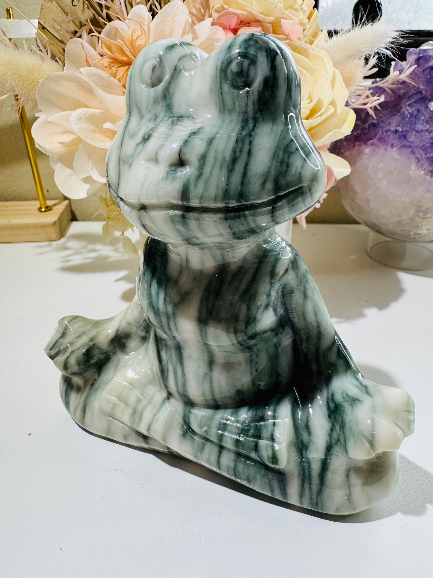 Yoga Meditation Frog