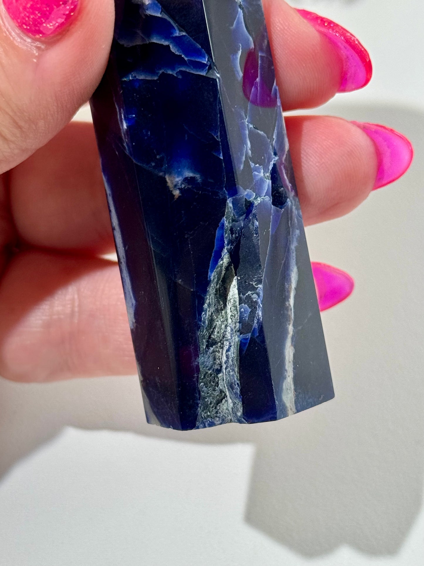 Sodalite Tower (natural fault & lean) - A