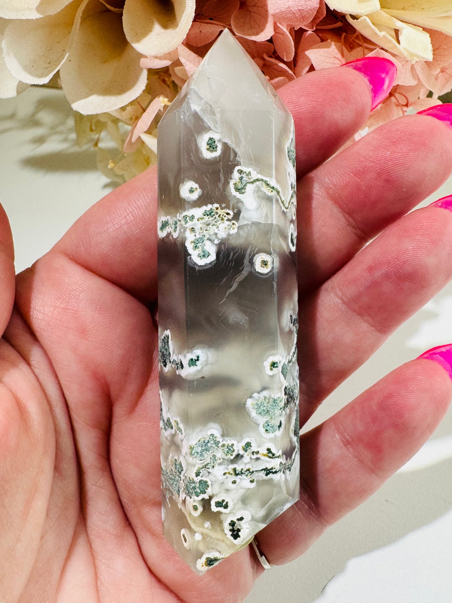 Moss Agate Tower (unstable base)