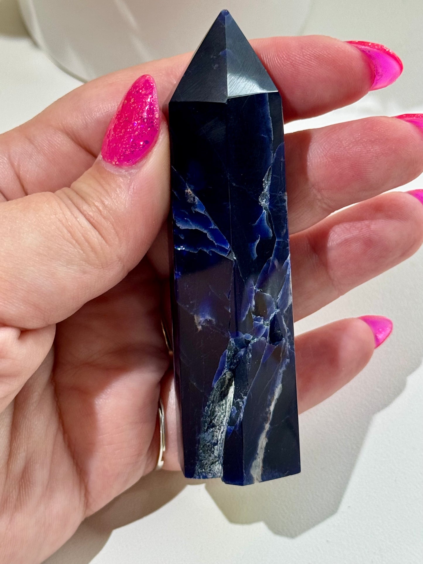 Sodalite Tower (natural fault & lean) - A