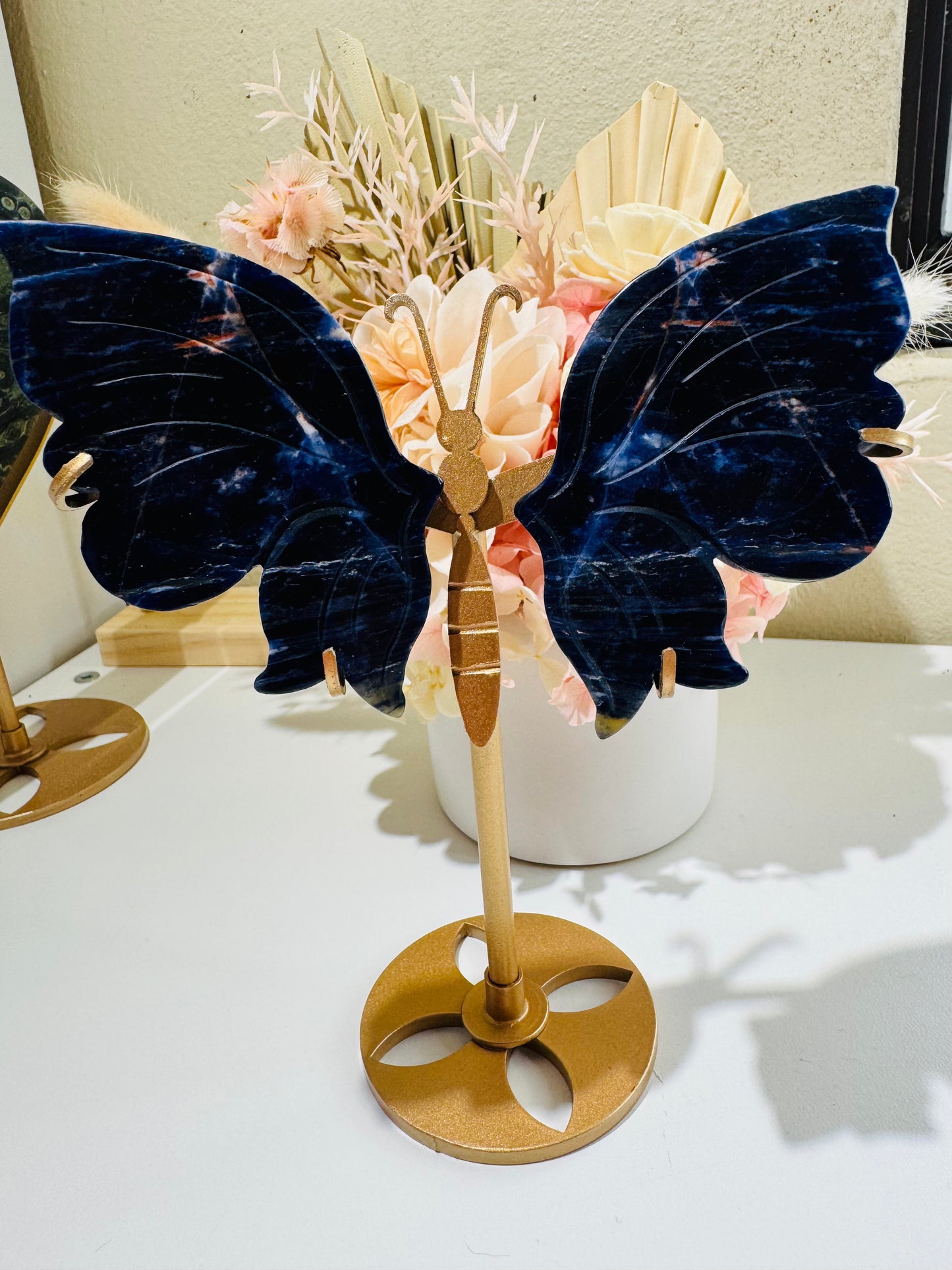Sodalite Butterfly (miss match stand)