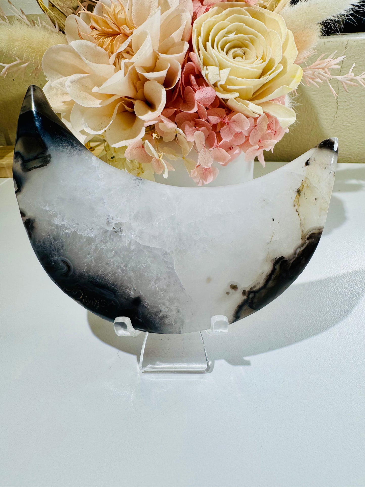 Volcano Agate Moon (low grade)