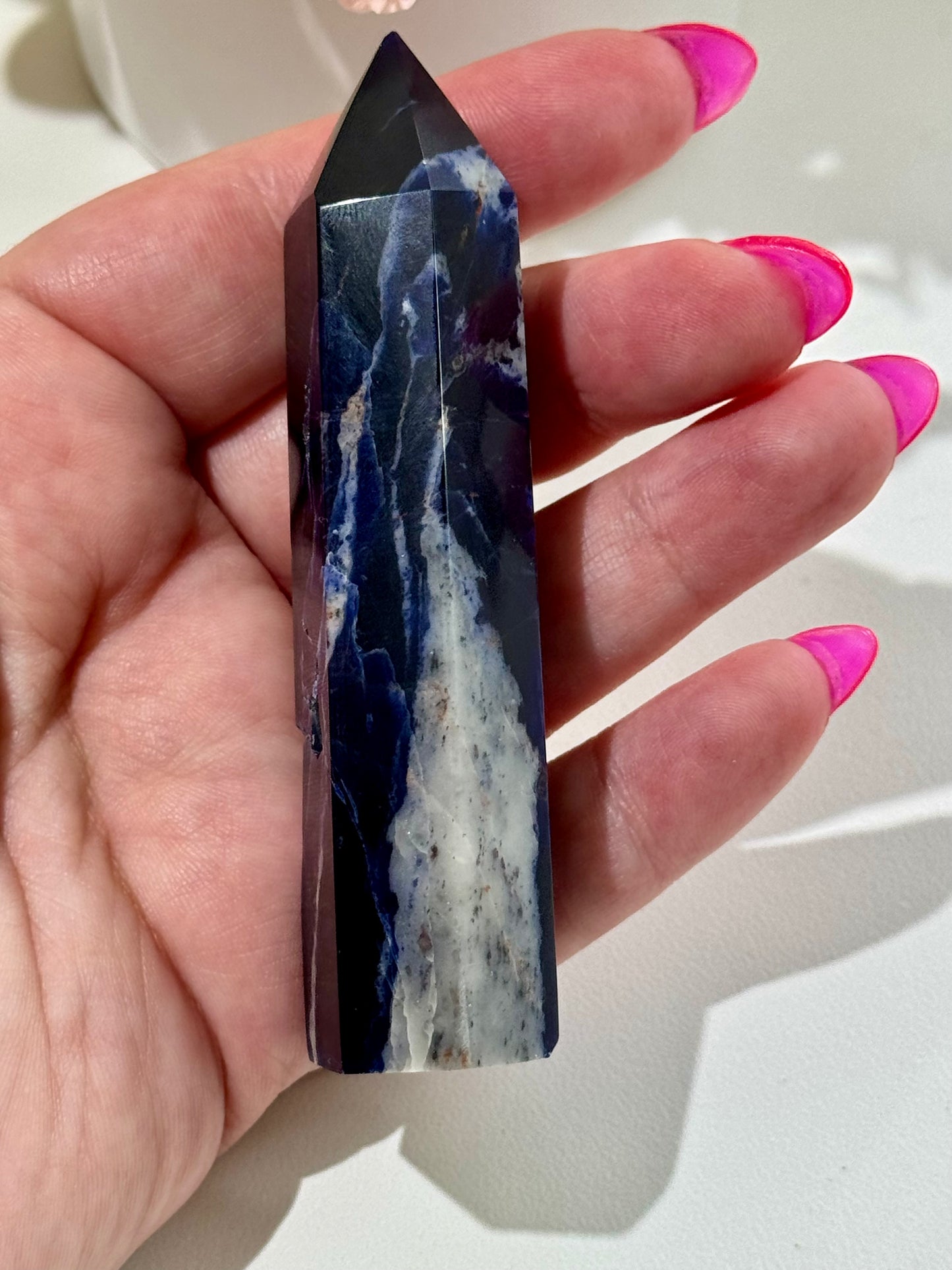 Sodalite Tower (natural fault & lean) - A