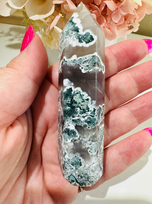 Moss Agate Tower (unstable base)