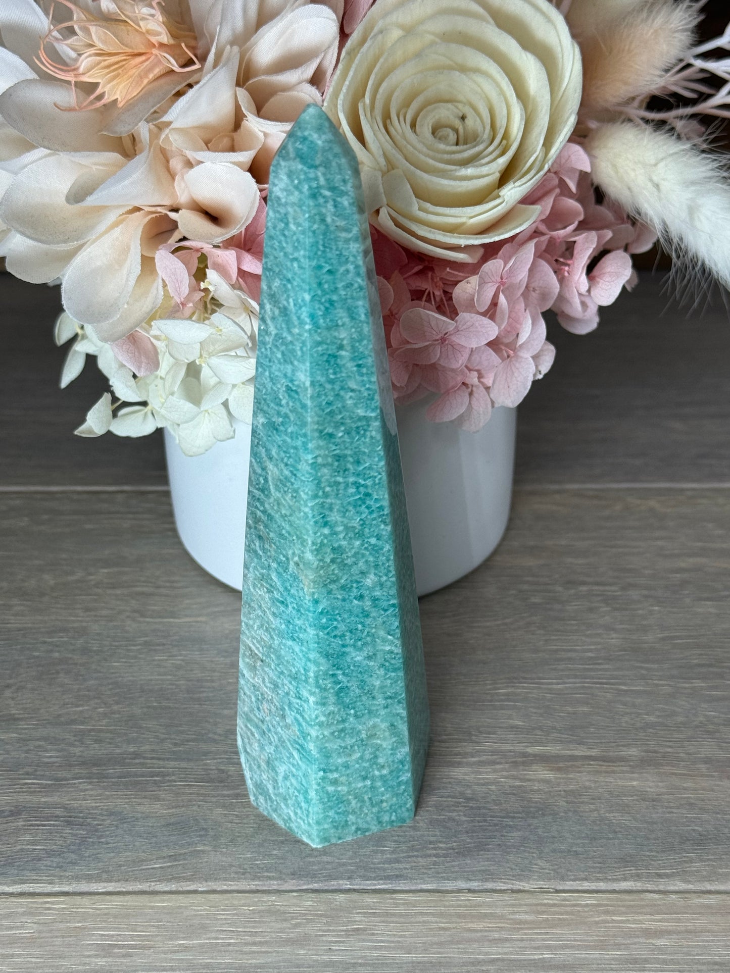 Amazonite Obelisk with Flash