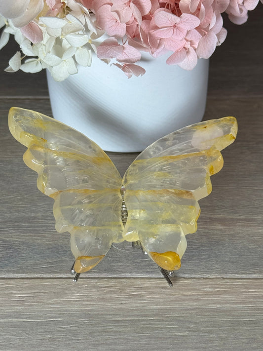 Golden Healer Freestanding Butterfly