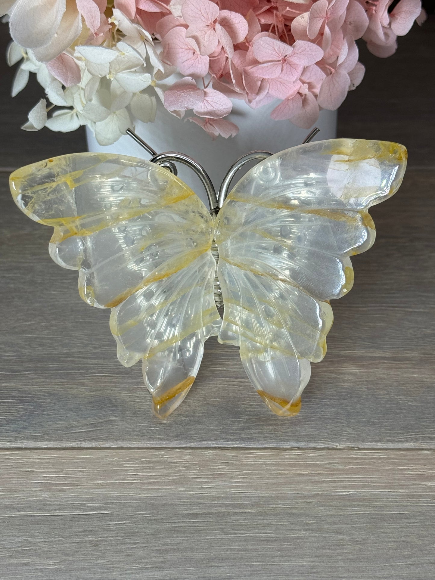 Golden Healer Freestanding Butterfly