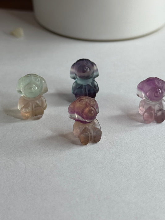 Mini Fluorite Snoopy (Dog)