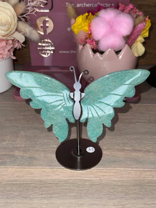 Amazonite Butterfly Wings (E9)