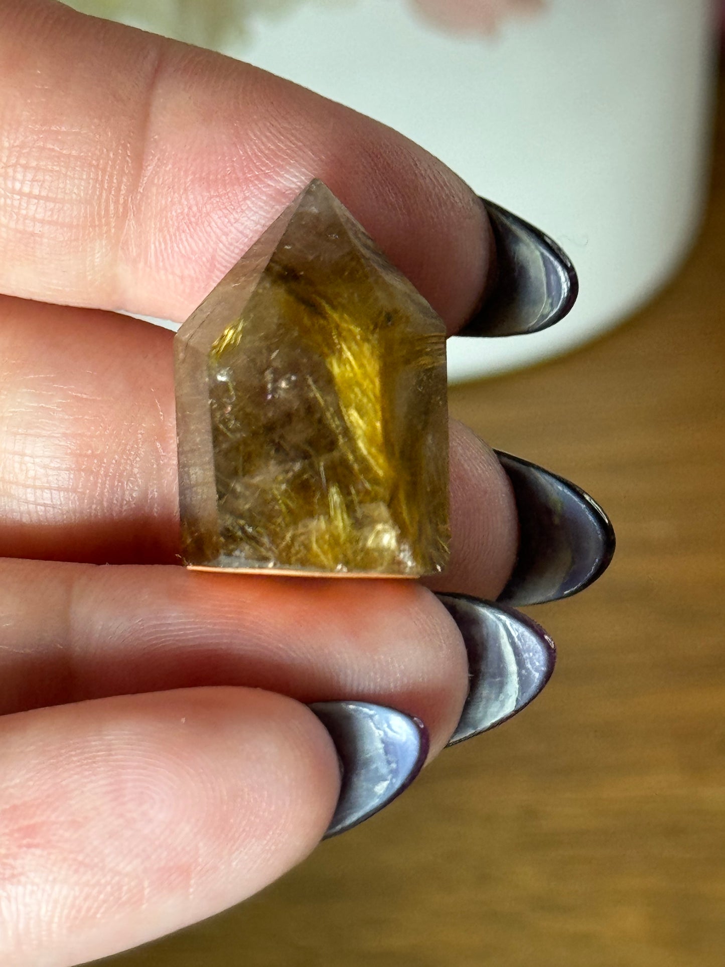 The Archer Collection Crystals Golden Rutile Quartz