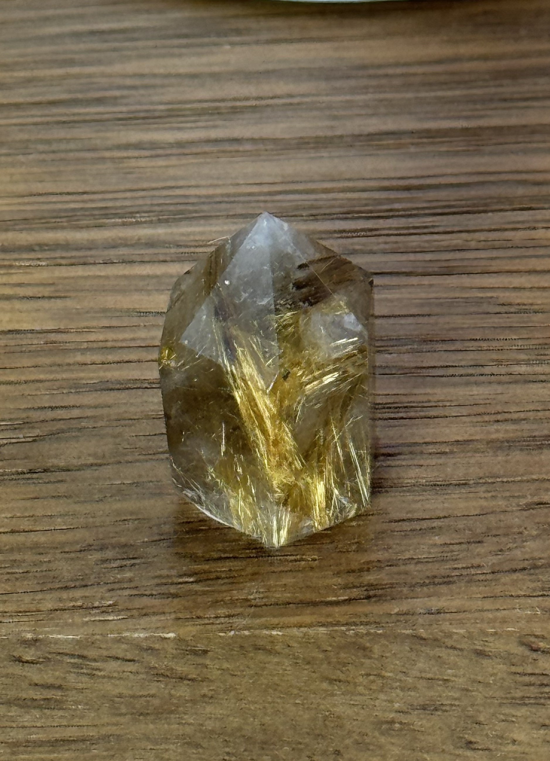 The Archer Collection Crystals Golden Rutile Quartz