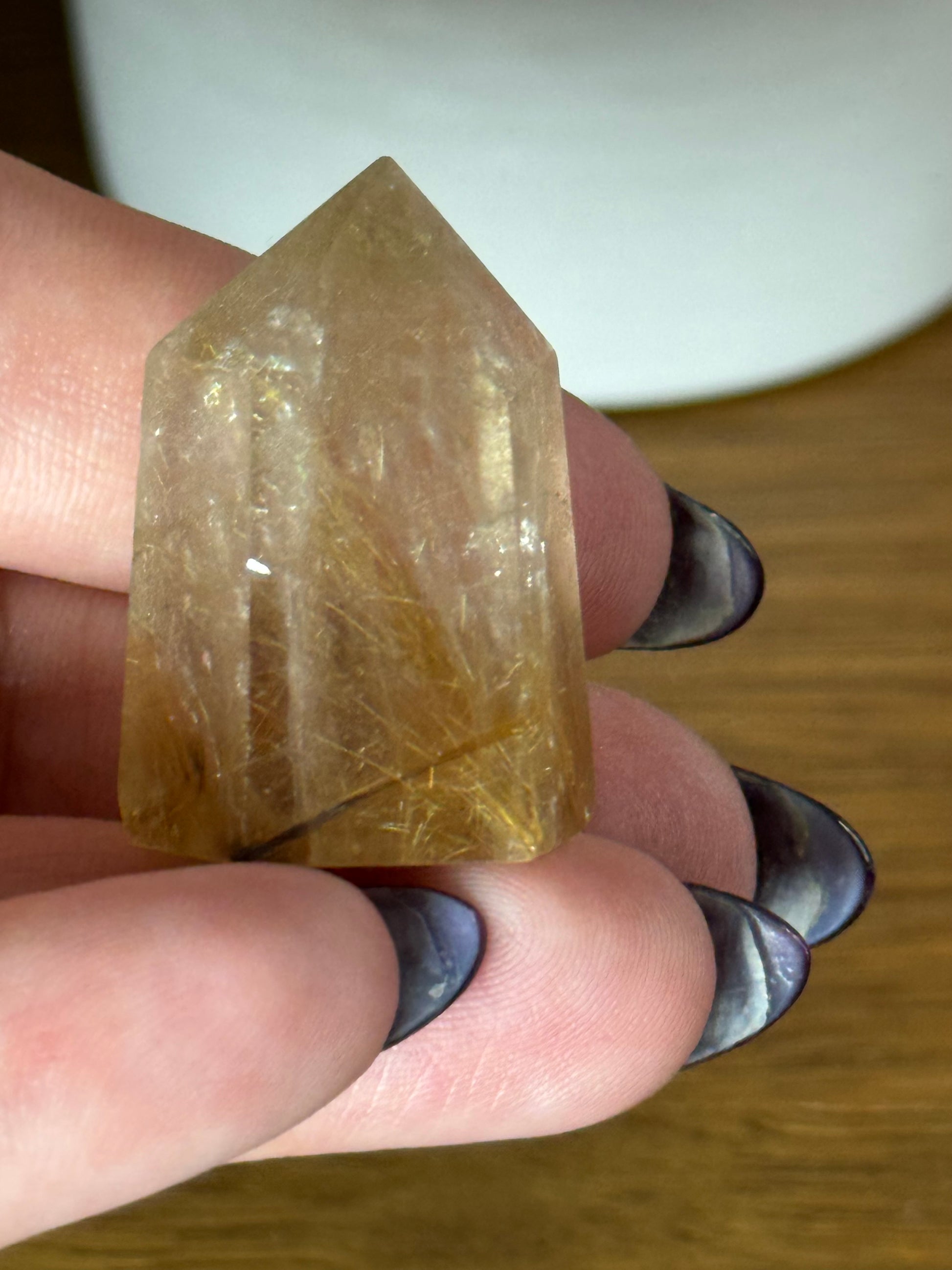 The Archer Collection Crystals Golden Rutile Quartz