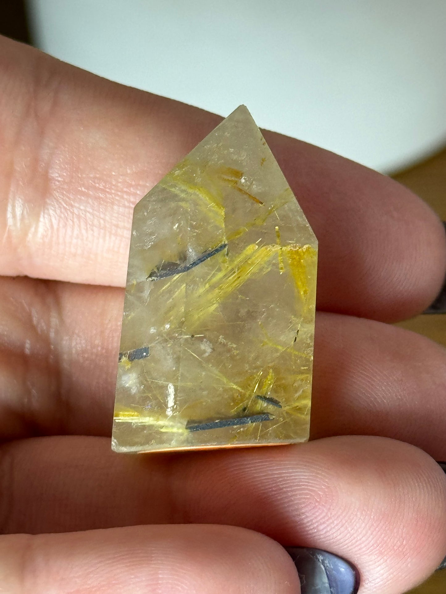 The Archer Collection Crystals Golden Rutile Quartz