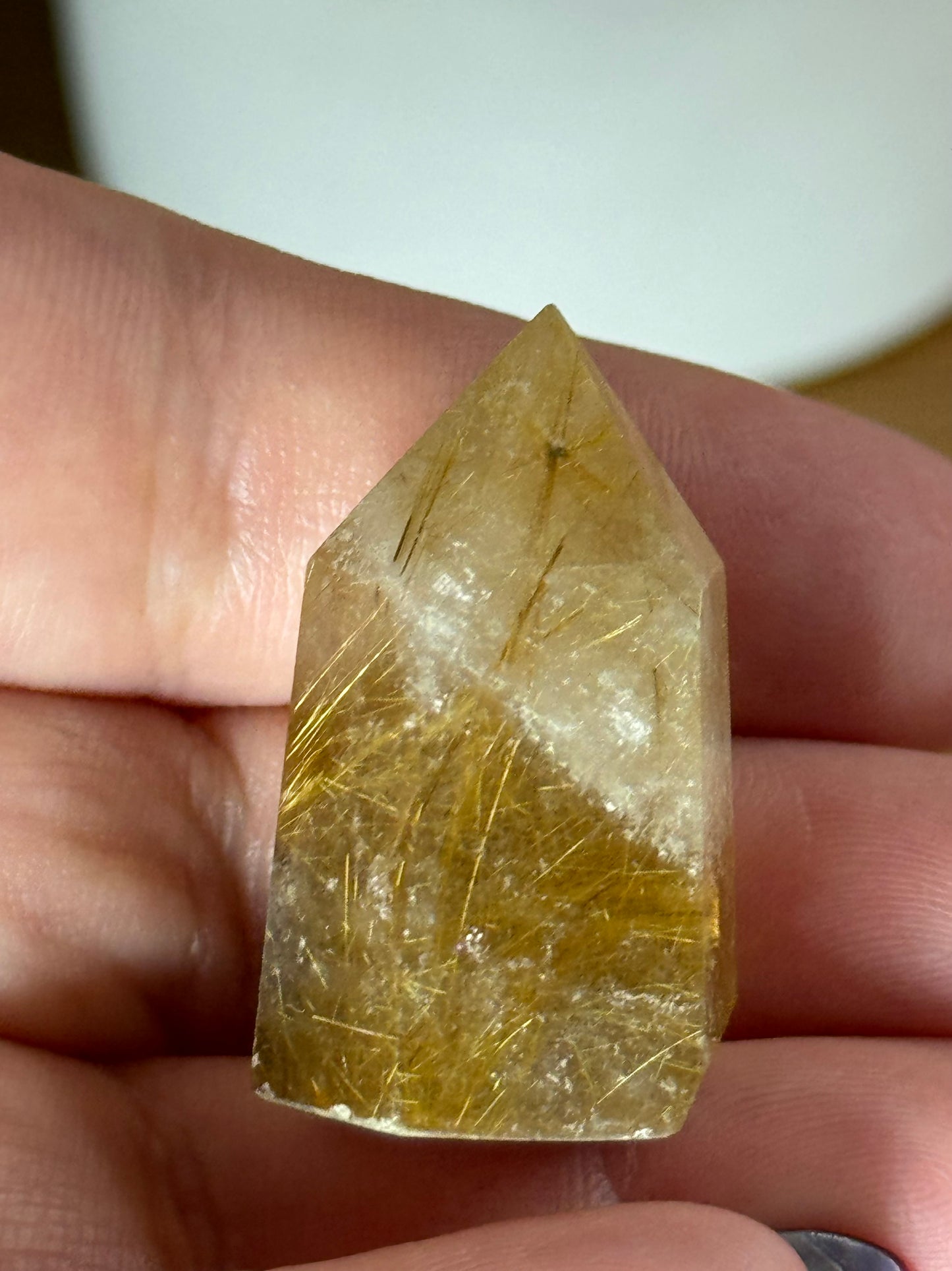 The Archer Collection Crystals Golden Rutile Quartz