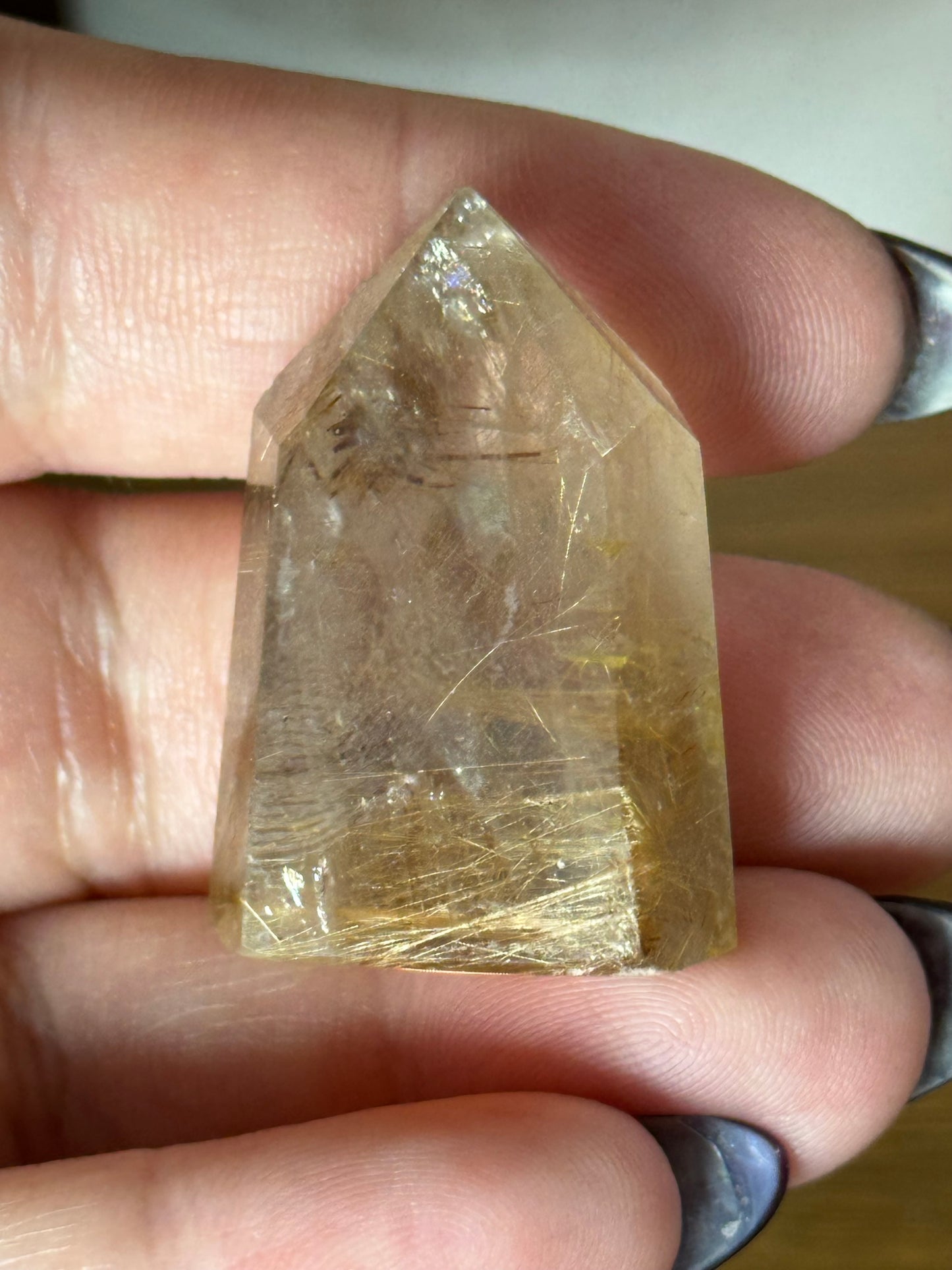 The Archer Collection Crystals Golden Rutile Quartz