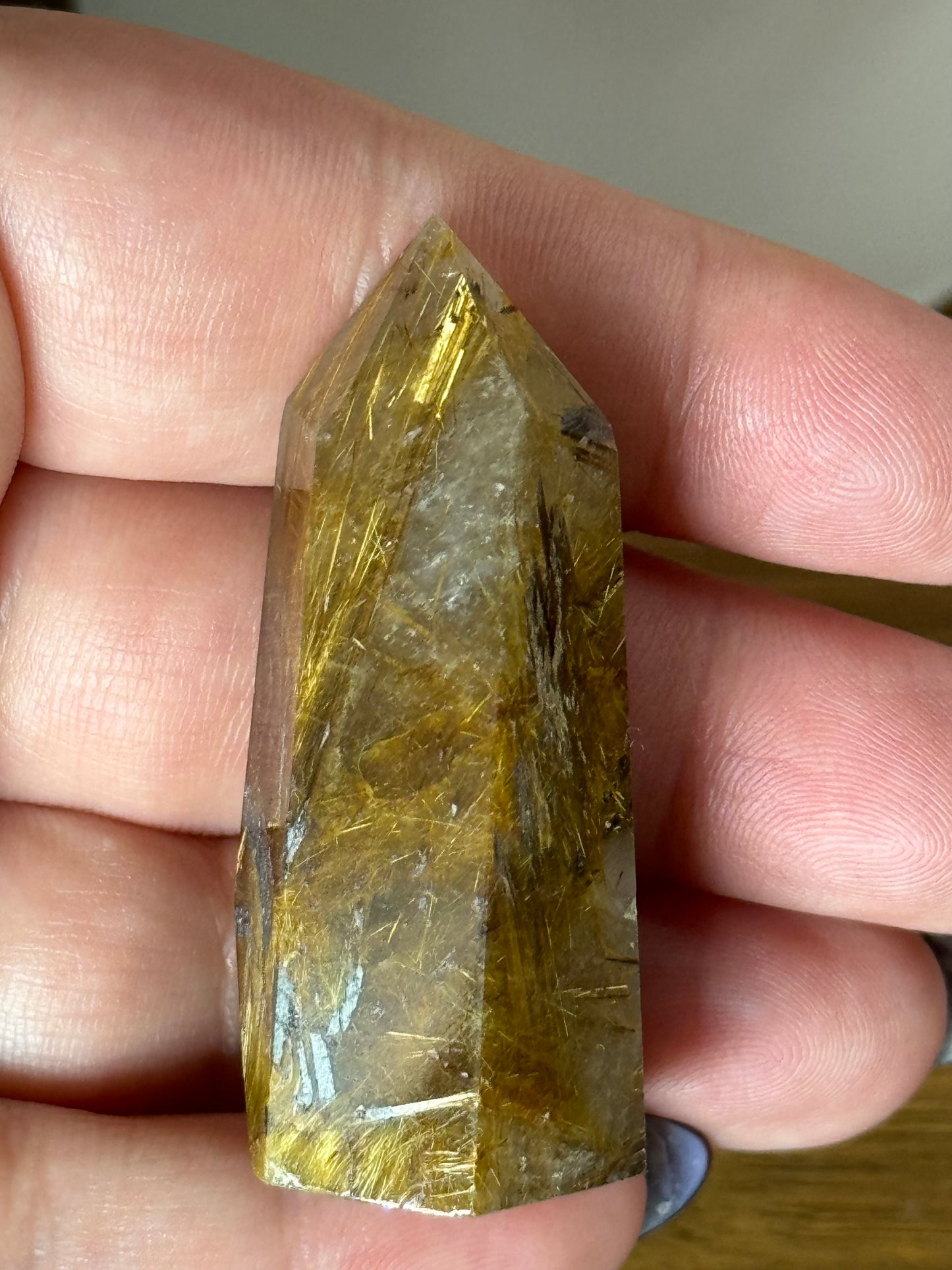 The Archer Collection Crystals Golden Rutile Quartz