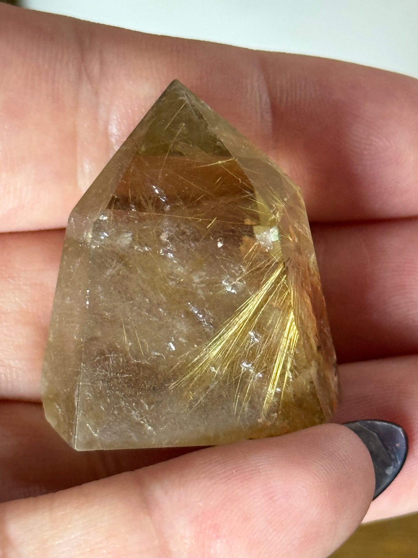 The Archer Collection Crystals Golden Rutile Quartz