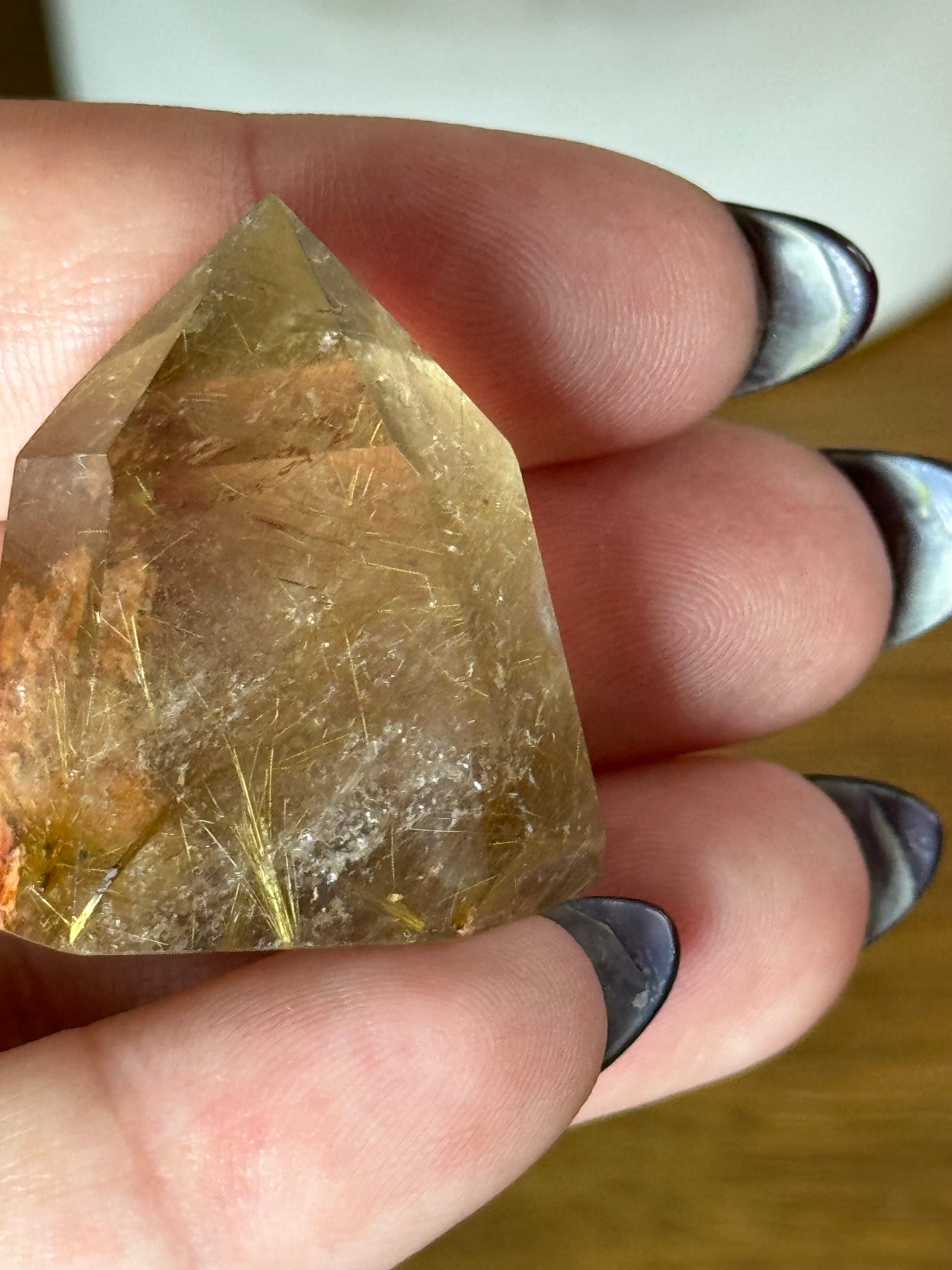 The Archer Collection Crystals Golden Rutile Quartz