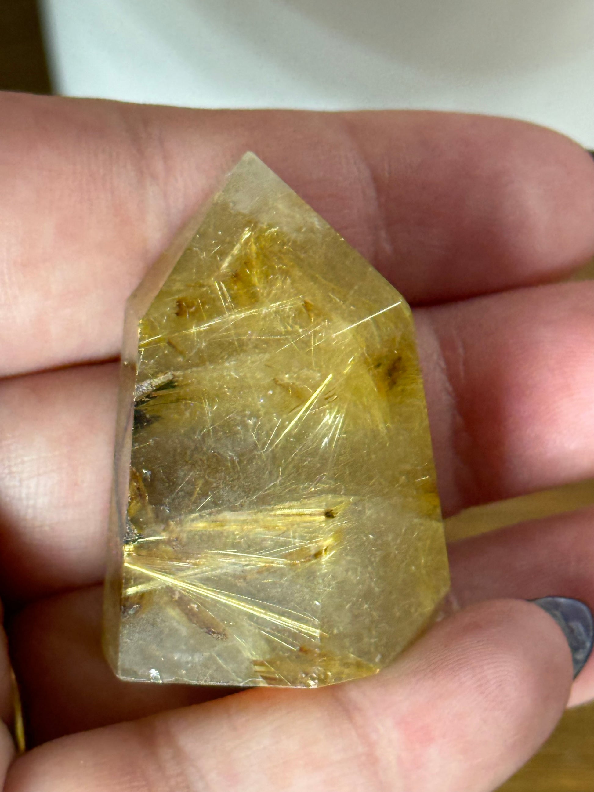 The Archer Collection Crystals Golden Rutile Quartz