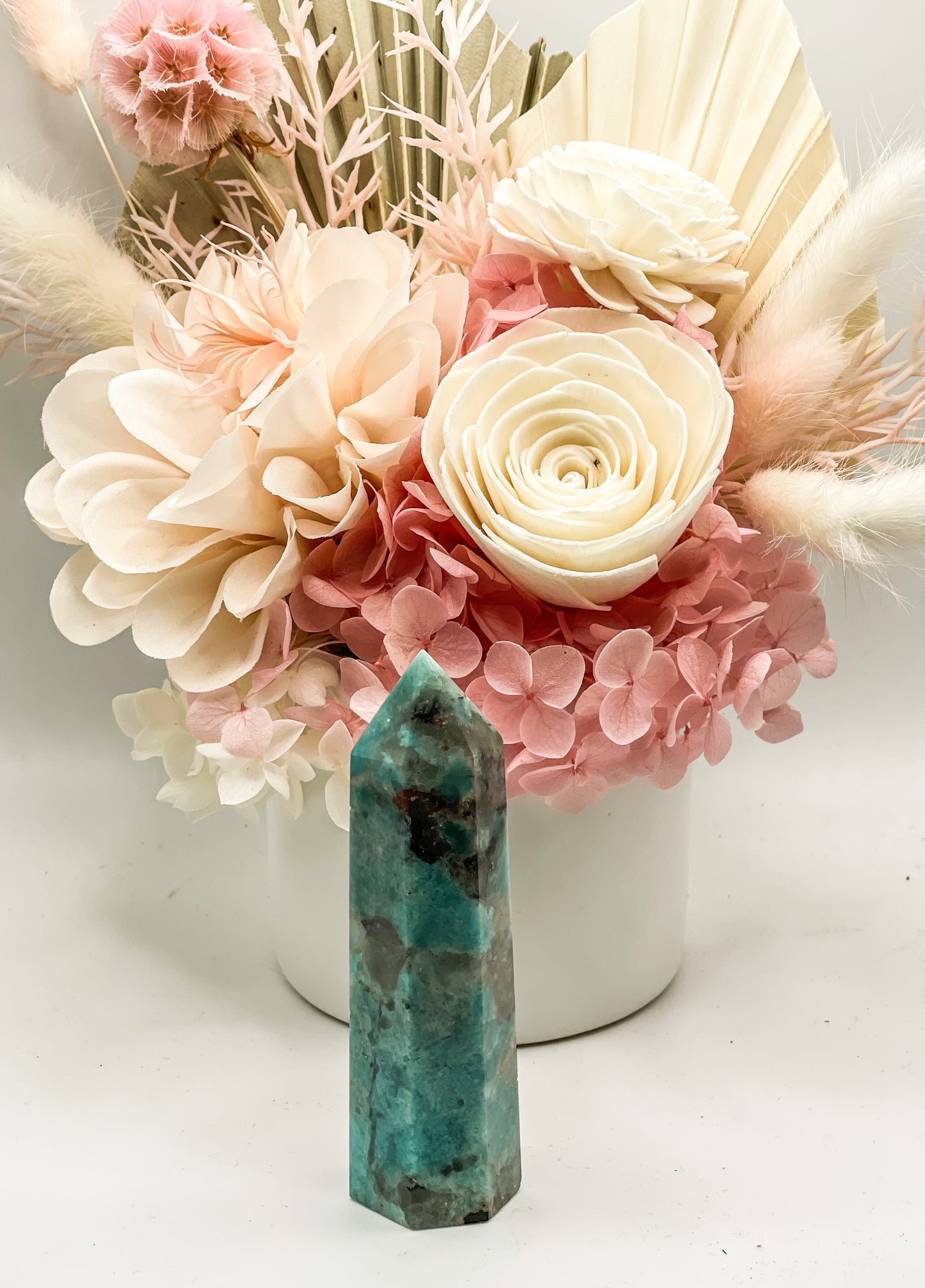 The Archer Collection Amazonite & Smoky Quartz