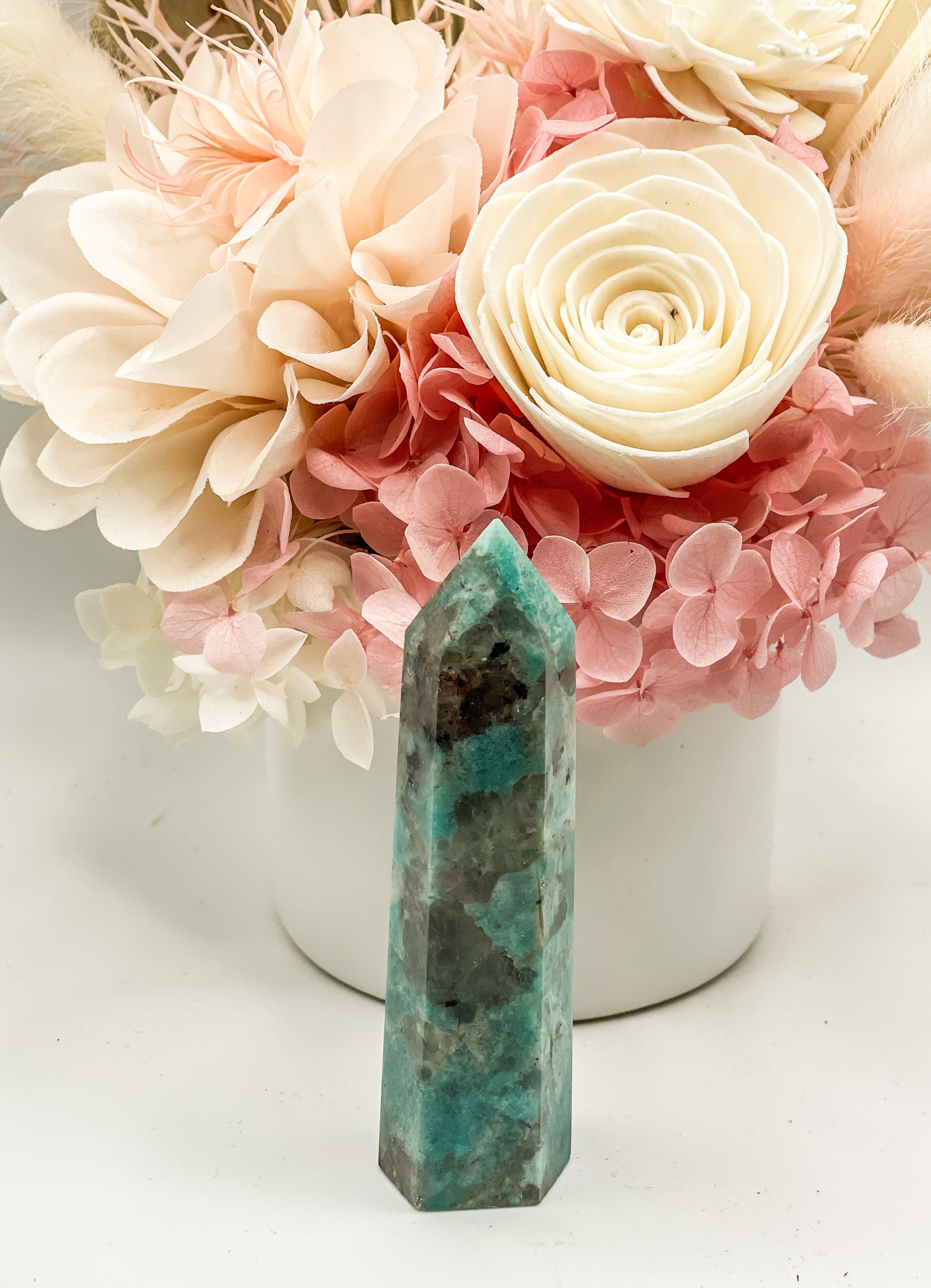 The Archer Collection Amazonite & Smoky Quartz