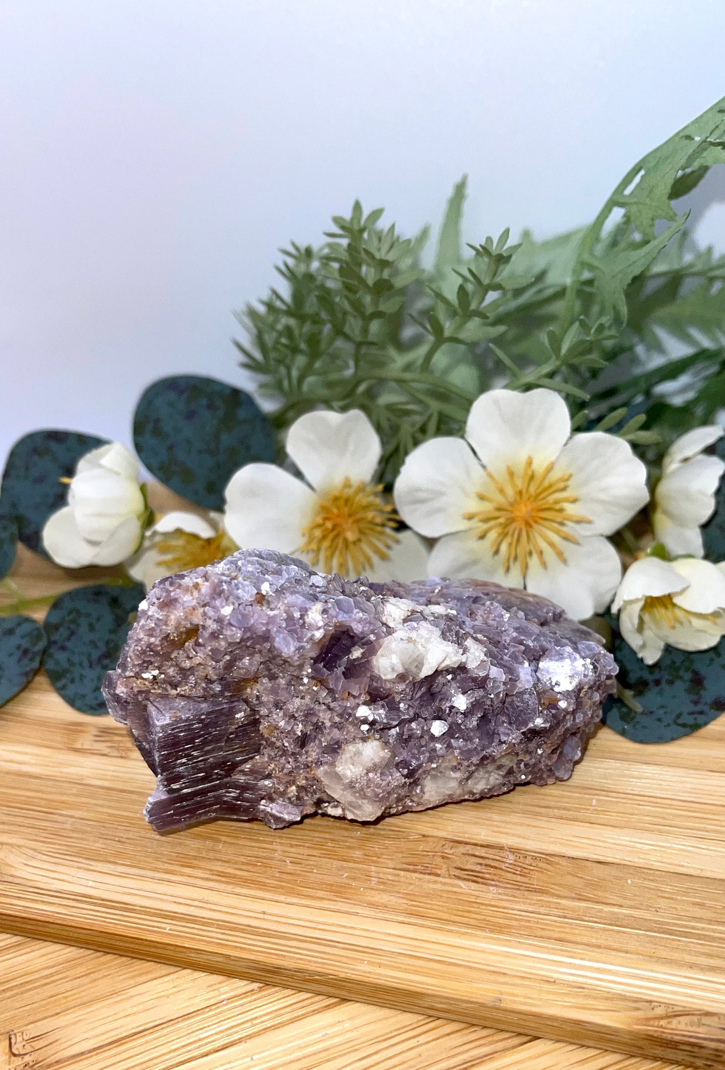 Raw Lepidolite with Mica