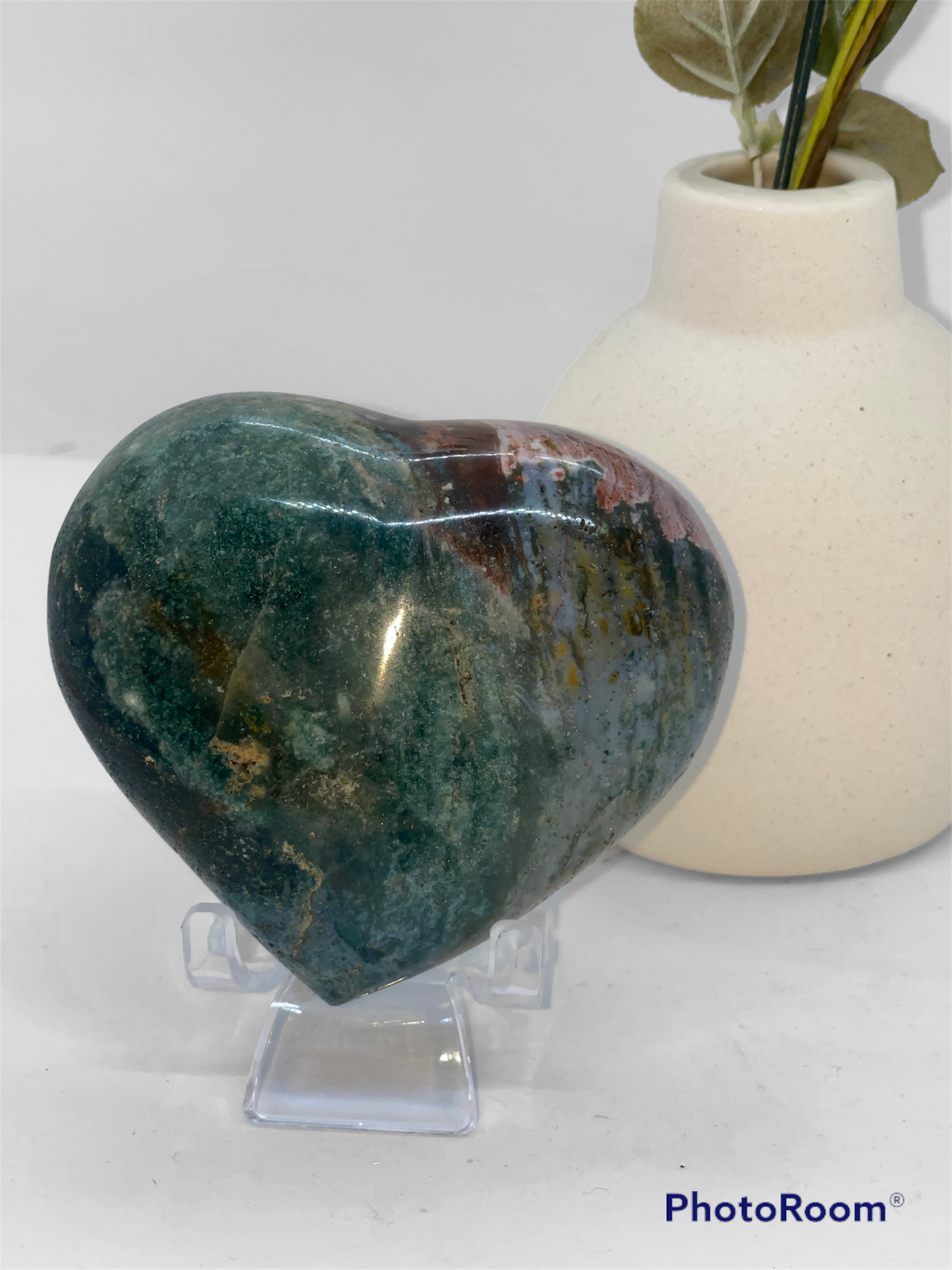 Ocean Jasper Heart 334g