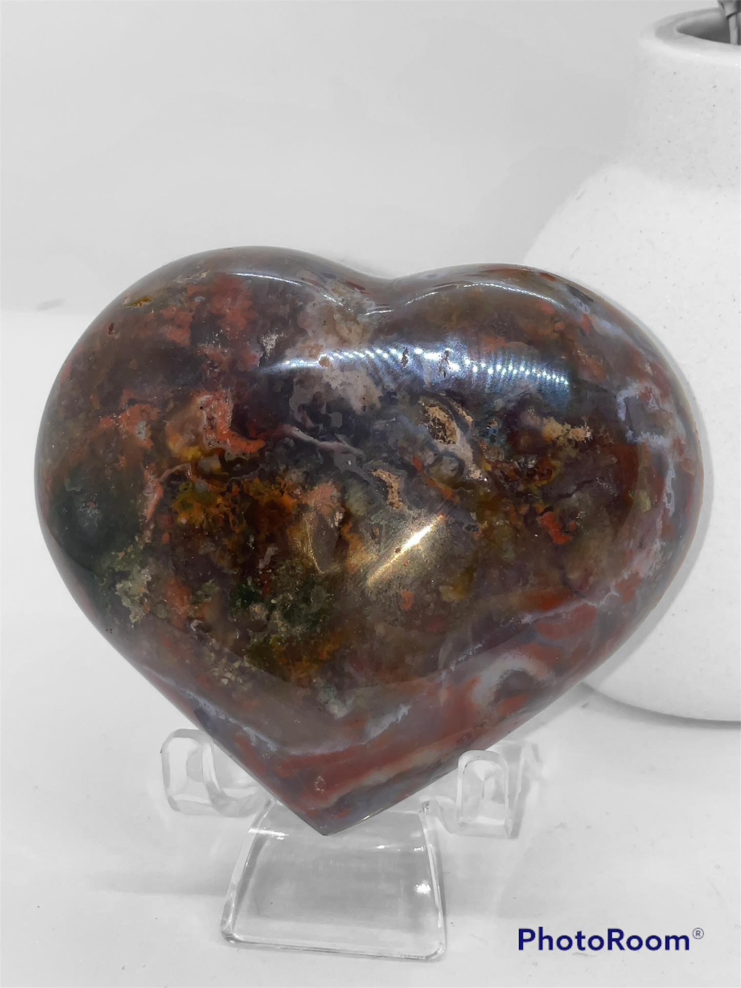 Ocean Jasper Heart 330g