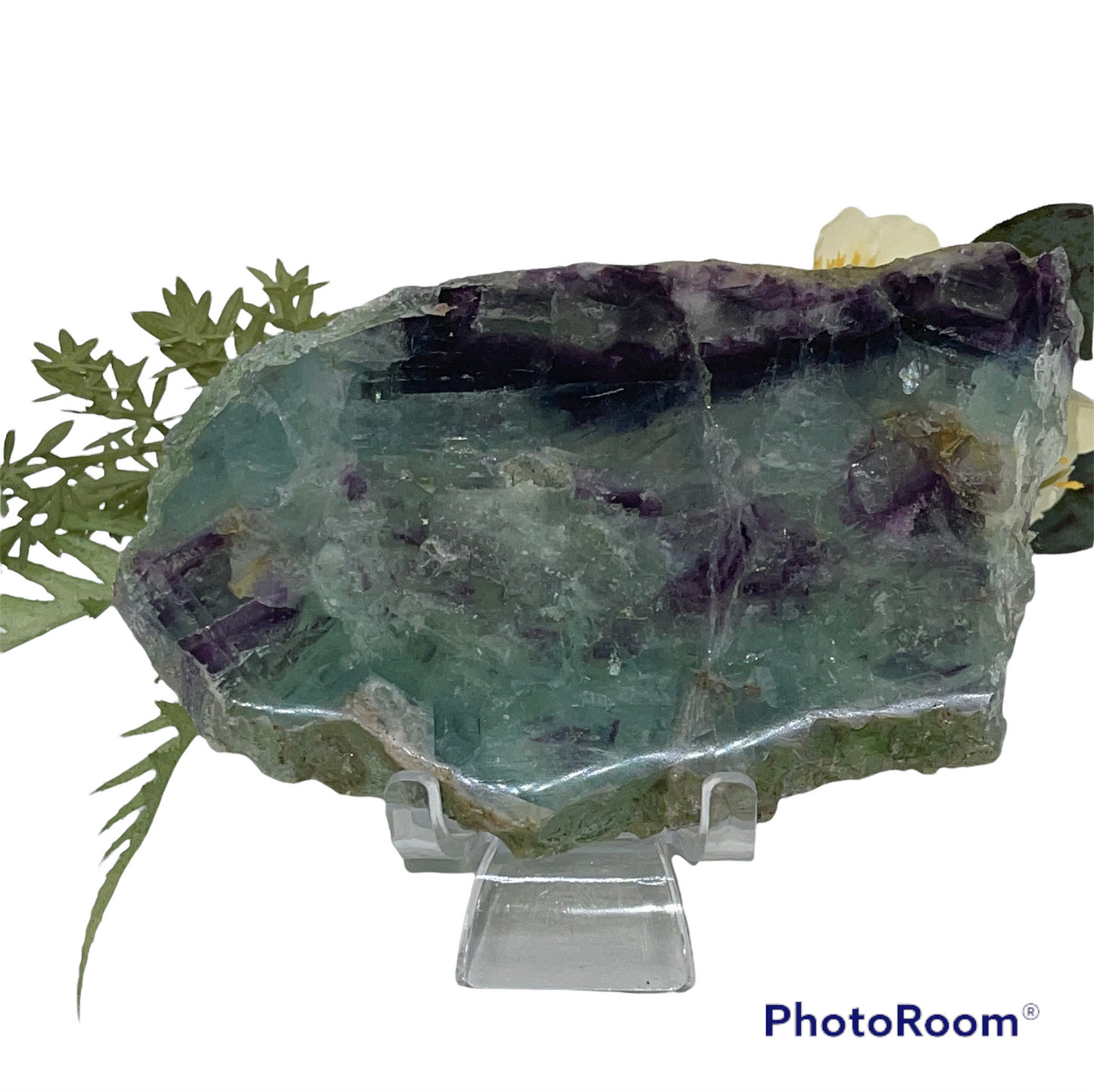 Rainbow Fluorite Slab