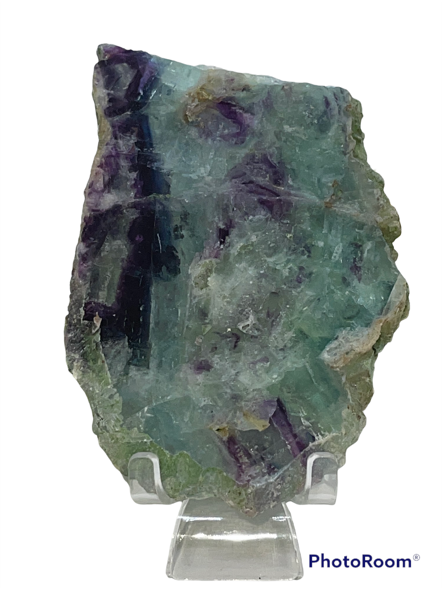 Rainbow Fluorite Slab