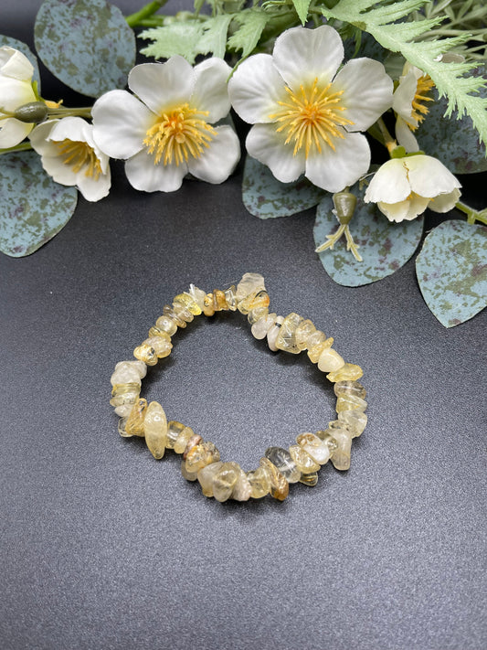 Citrine Chip Bracelet (Heat Treated)