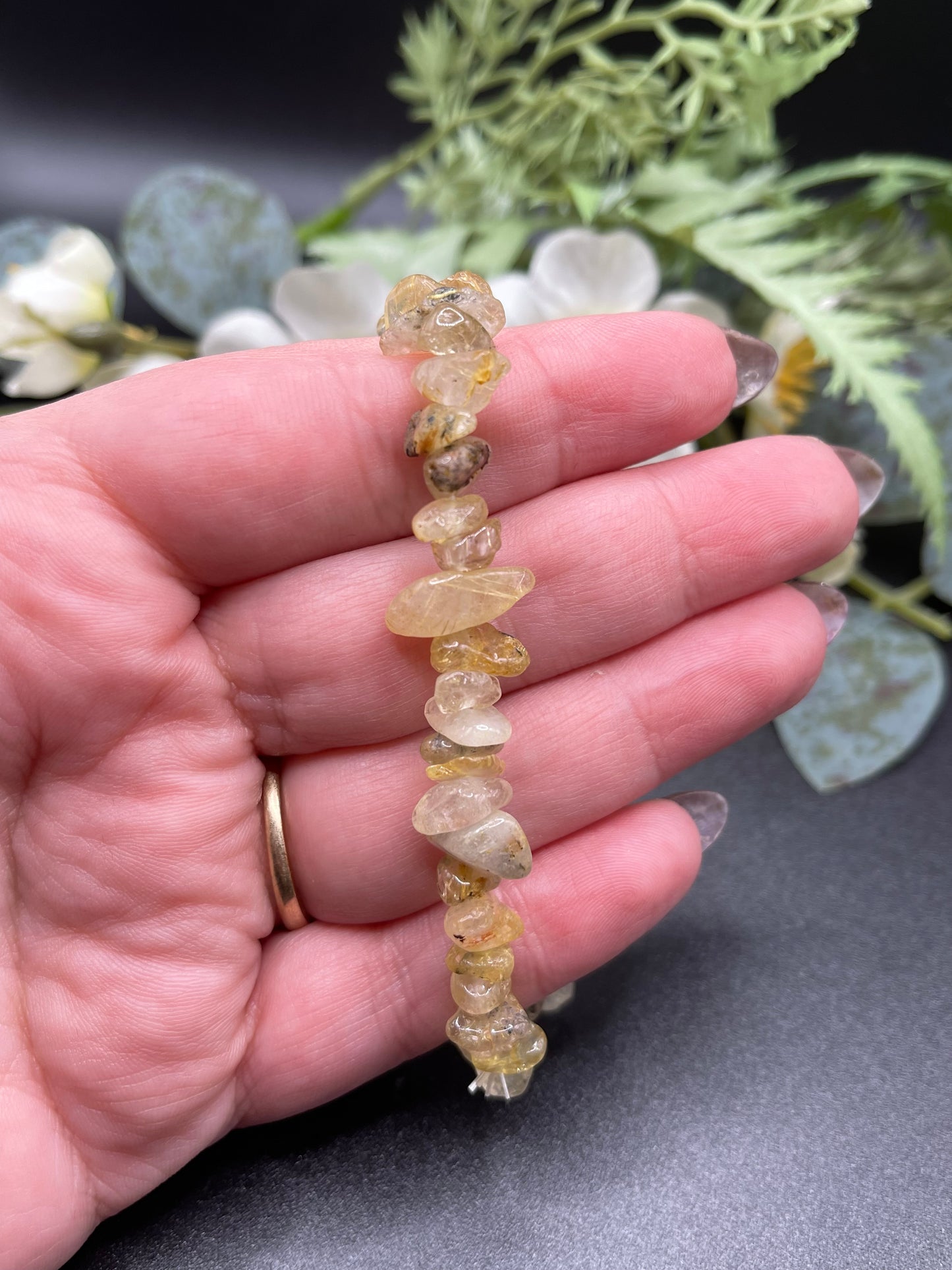 Citrine Chip Bracelet (Heat Treated)