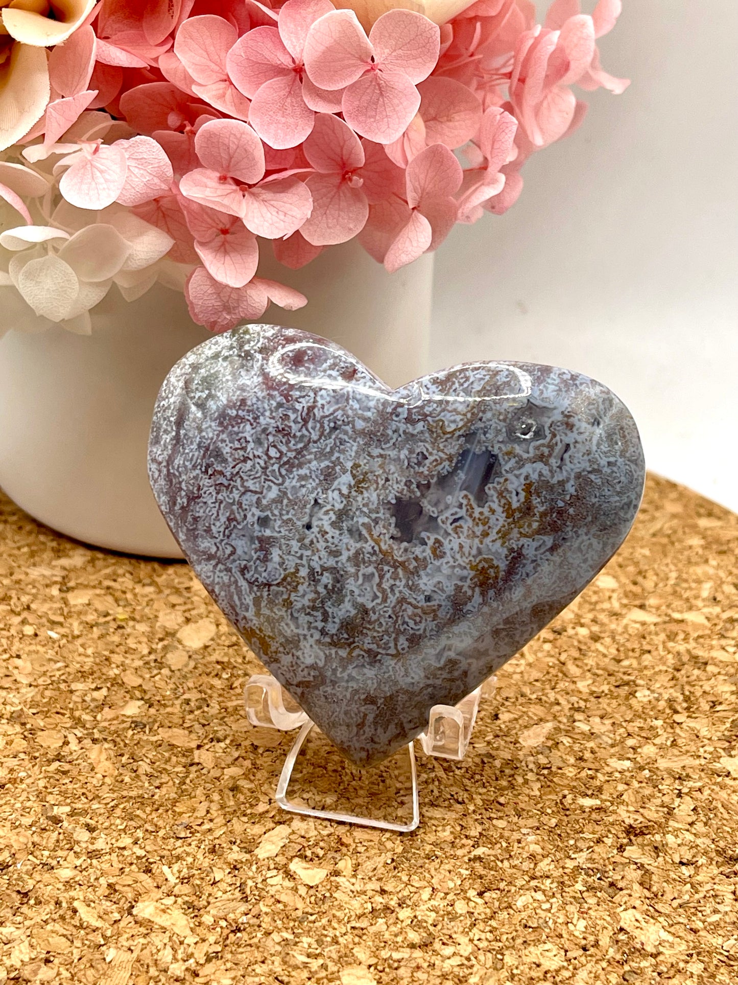 Ocean Jasper Heart