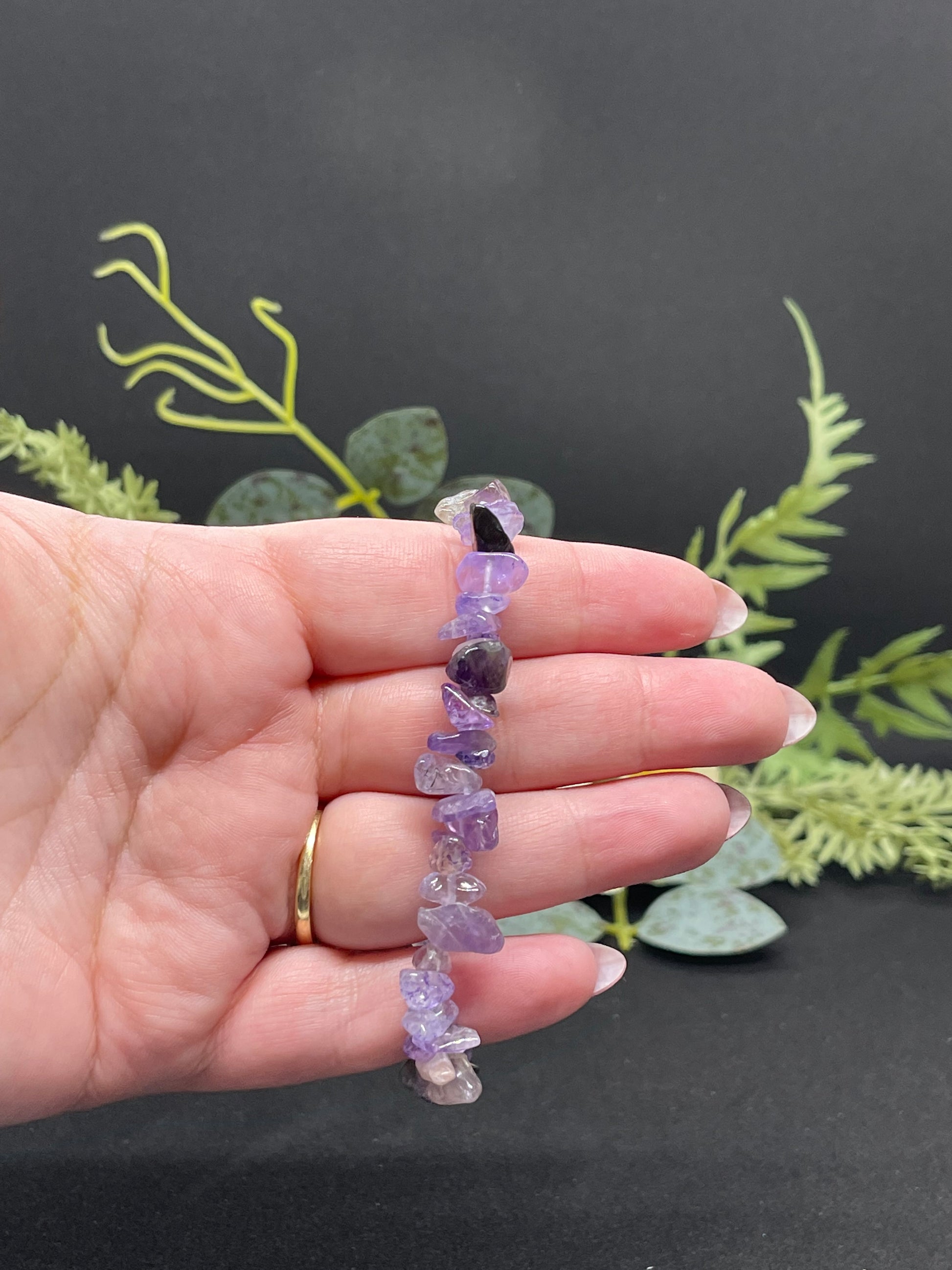 The Archer Collection Amethyst Chip Bracelet